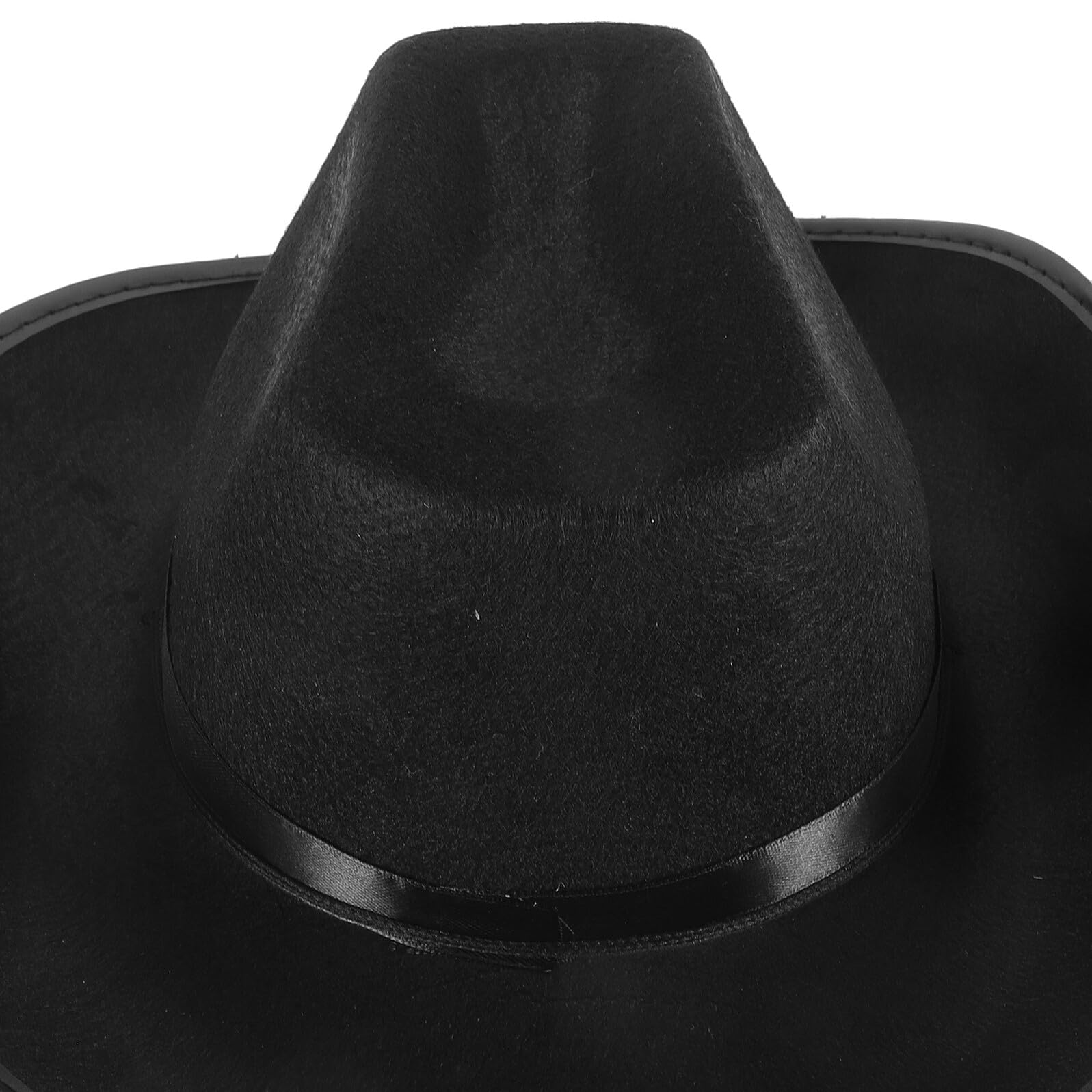 ibasenice Sombrero de Estilo Occidental para Mujer Detalles Borlas para Bodas y Fiestas Sombrero Occidental Eventos Especiales