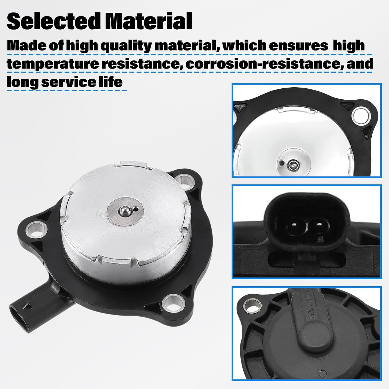 05184101AG Engine Camshaft Cam Phaser Actuator Position Sensor Compatible with Chrysler 200 300 Dodge Jeep Ram 2011-2021 Replaces 05184101AG 5184101AG 05184101AF 5184101AF 918-803, 4PCS