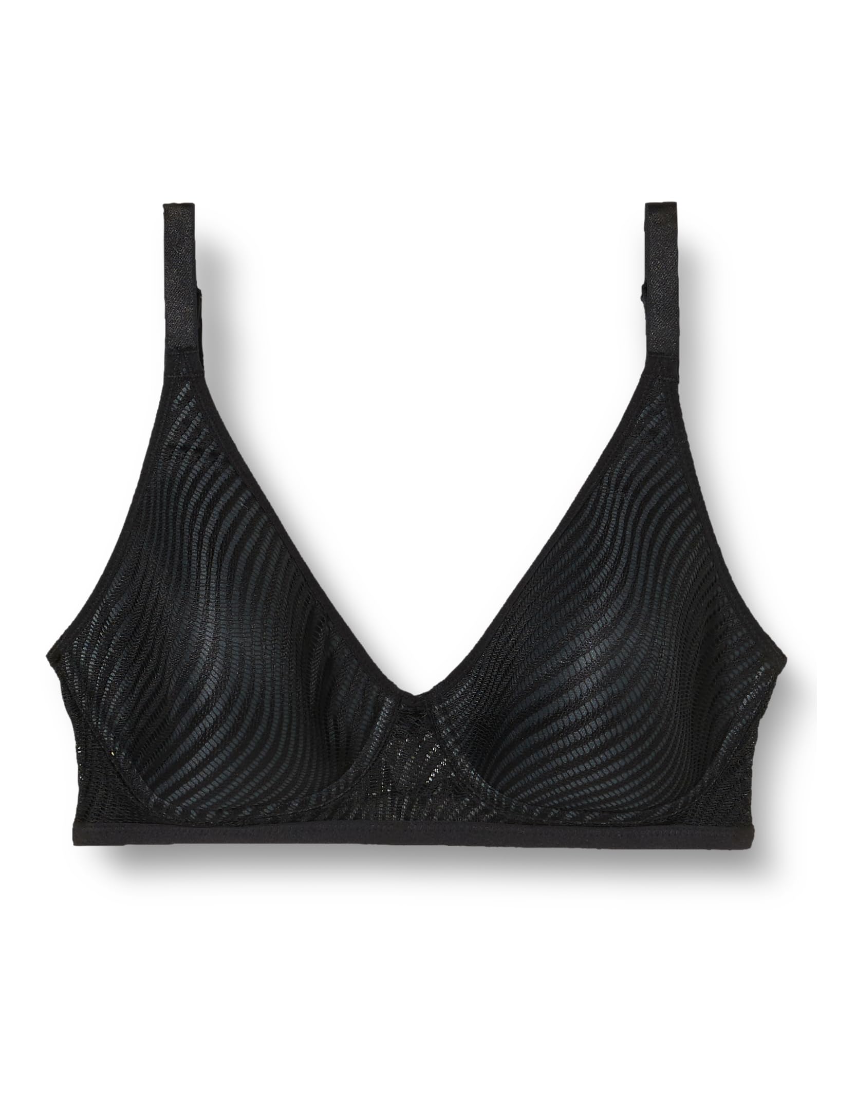Triumph Women's Harmony Spotlight P Ex Bra, Opaque, Black, 38B