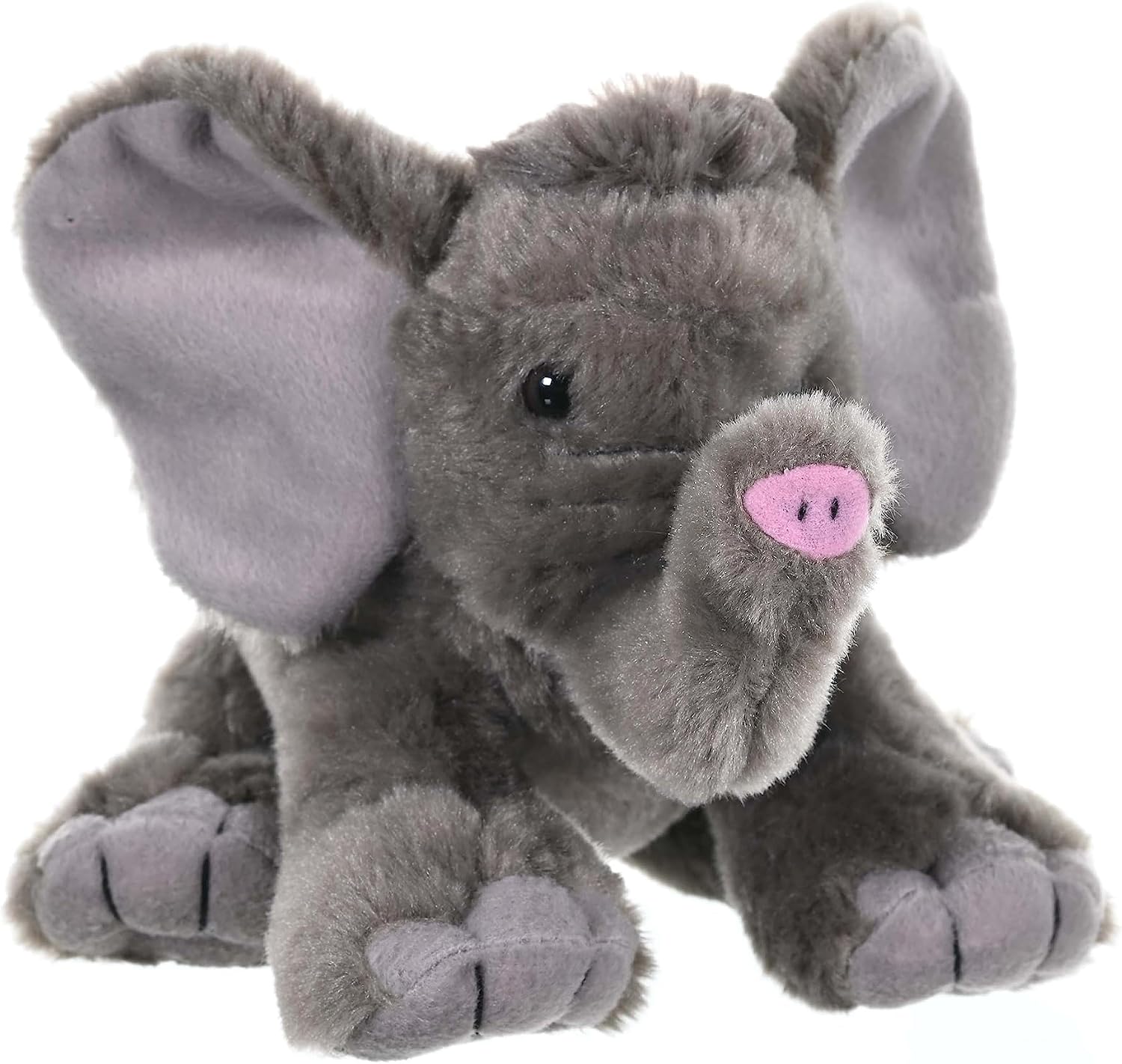African Elephant Baby Stuffed Animal, Plush Toy by Wild Republic, Gifts for Kids, Cuddlekins 8 Inches
