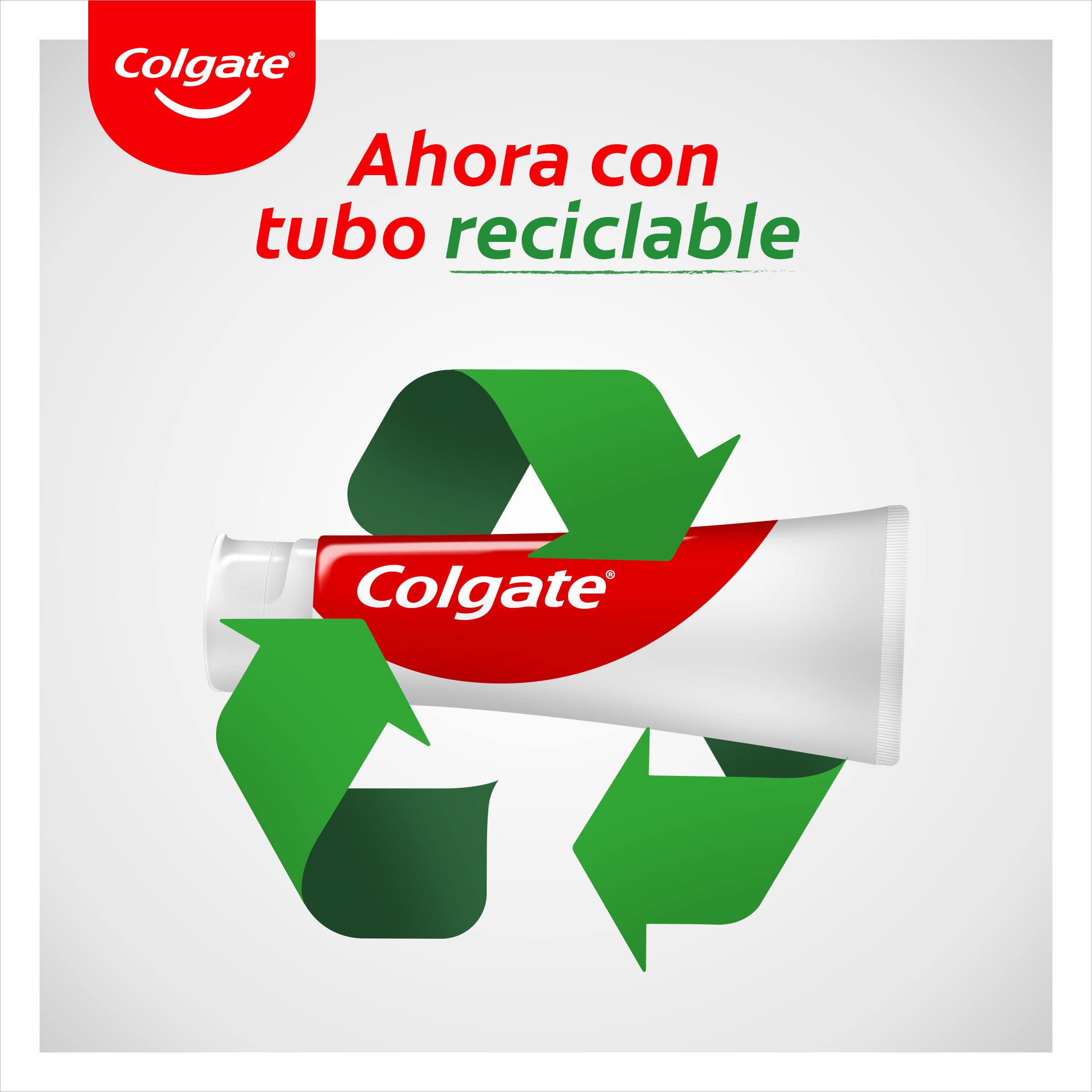 Colgate Triple Acción, Pasta de Dientes con Flúor, Protección Anticaries, Dientes más Blancos, Aliento Fresco, Pack 6 Uds x 75ml — view 9