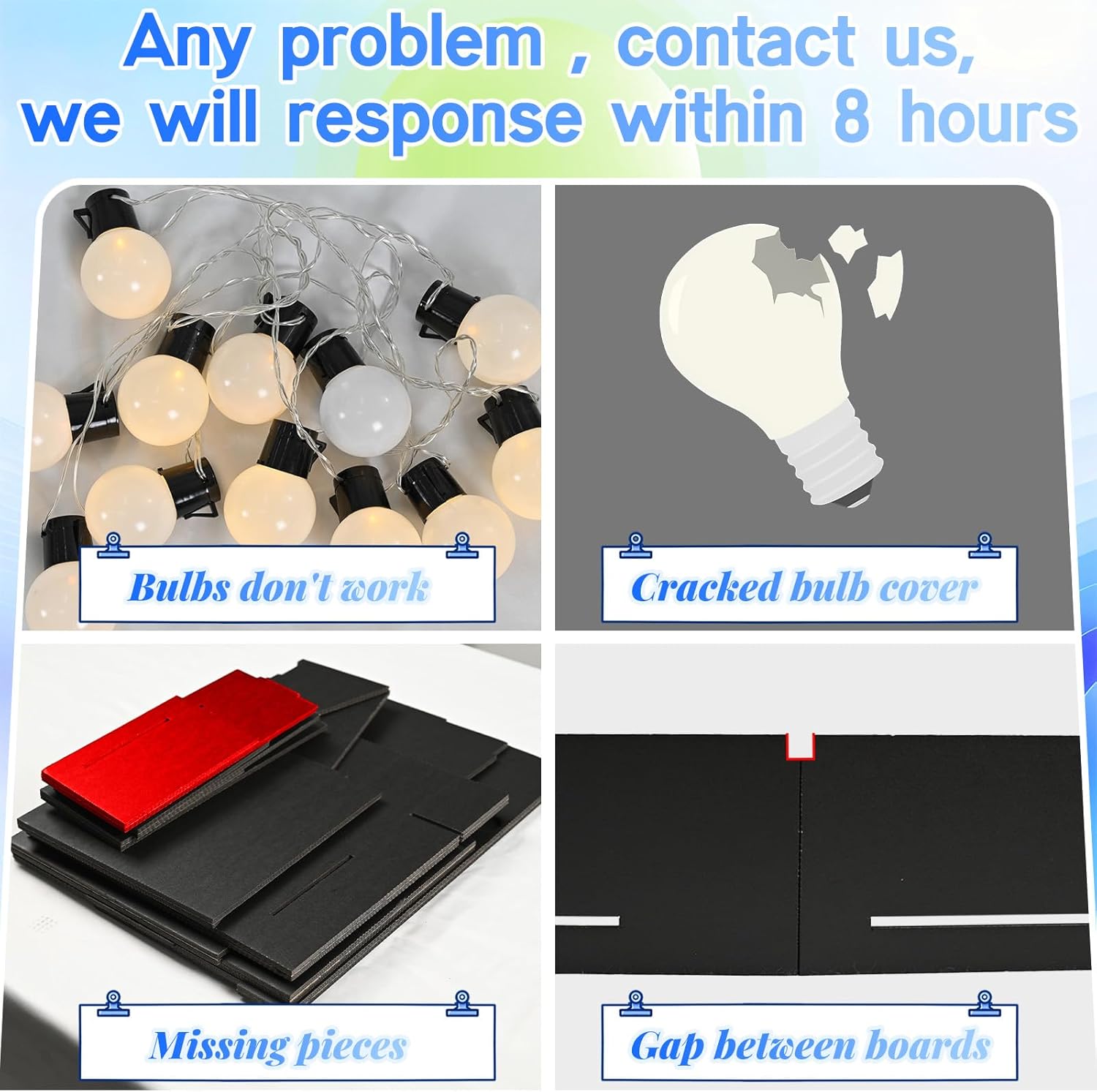 Froova 4ft Light Up Numbers 21 Large Numbers Marquee with Lights for 21st Birthday Party Big Mosaic Number Lights Sign 21 Pre-Cut Frame Cardboard Giant Cut-Out Thick Foam Board Signs Anniversary - Image 7