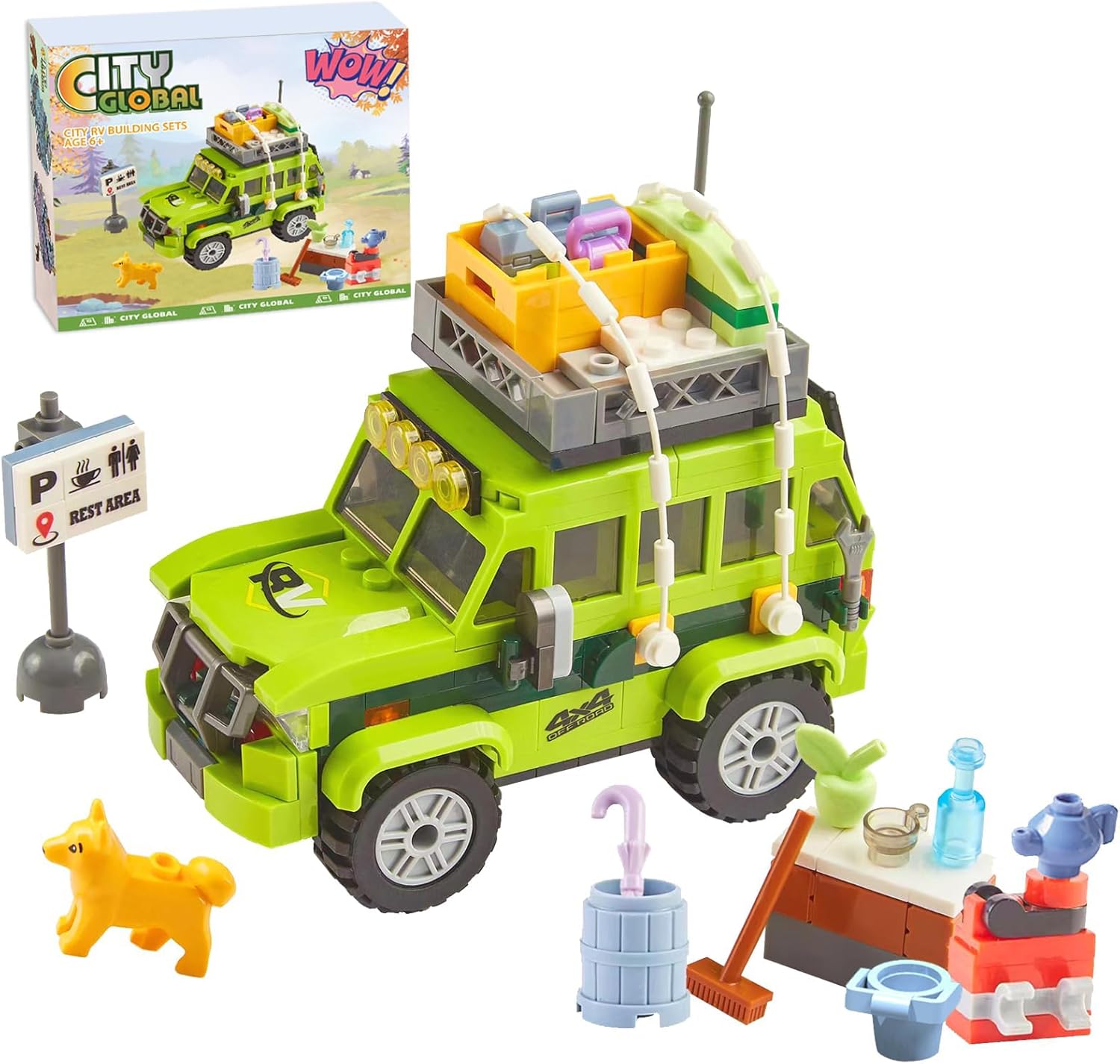 City Camper Van Building Sets, Compatible with Lego Ethiopia Ubuy