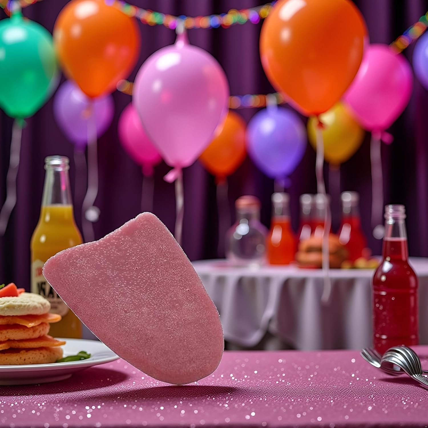 2Pcs Realistic Fake Tongue Gross Jokes Prank Magic Tricks Halloween Horrific Magicians Props Fashion Processing Novelty Props