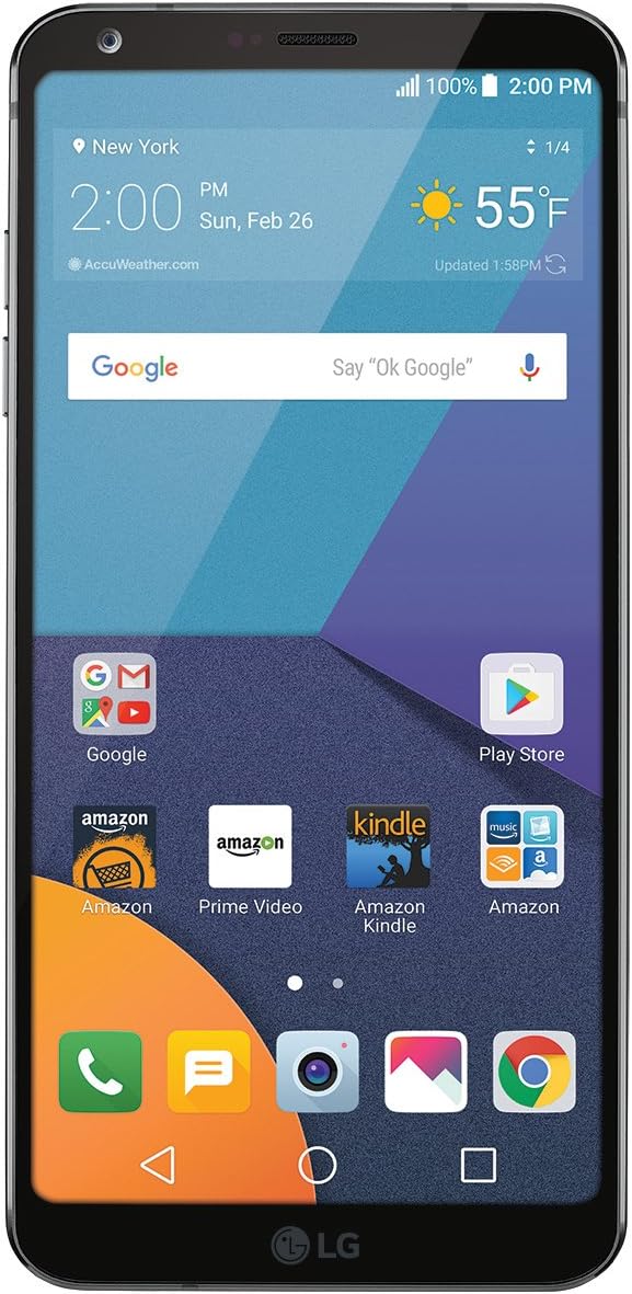 G6 – 32 GB – Unlocked (AT&T/T-Mobile/Verizon) – Black – Prime Exclusive