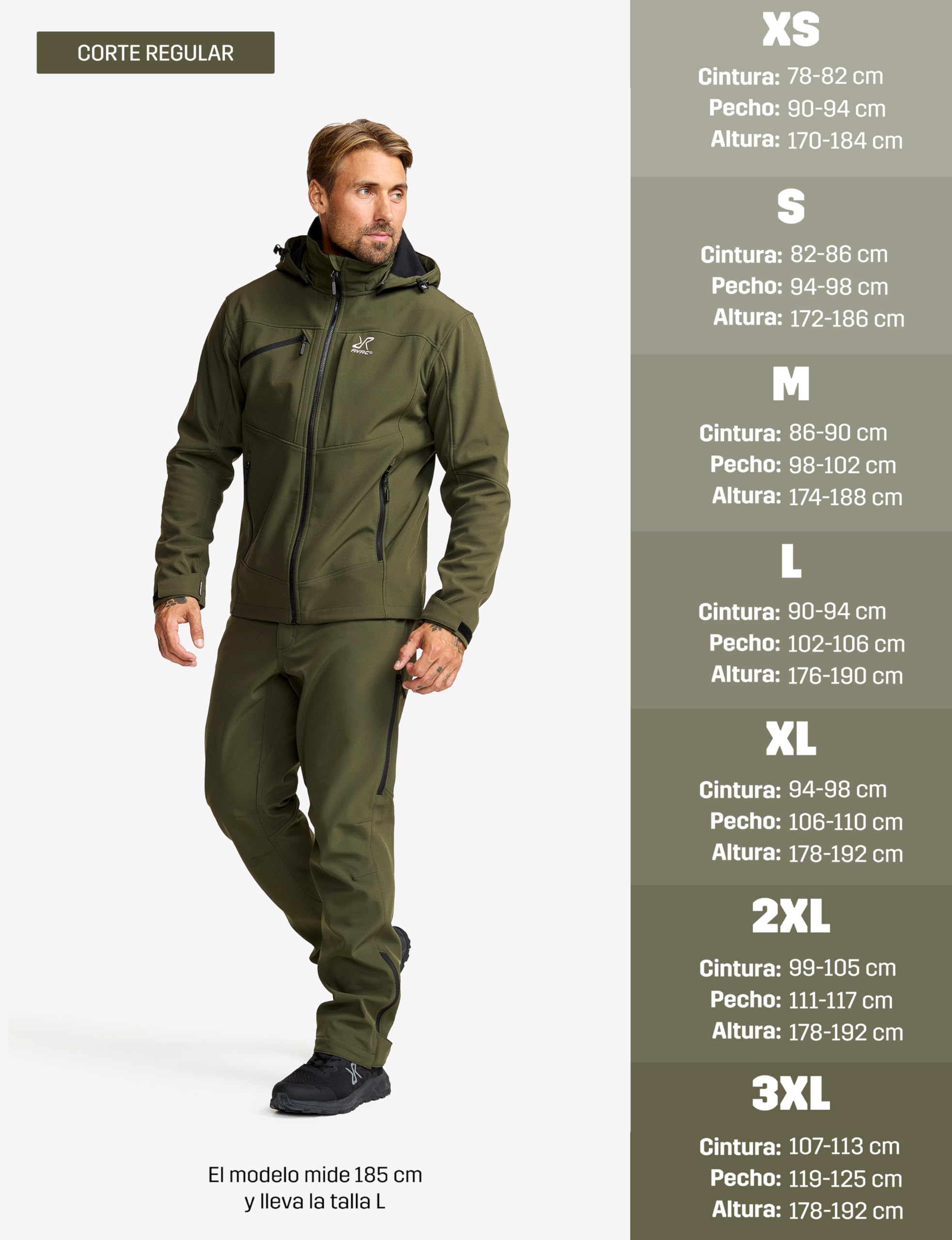 RevolutionRace Hiball Softshell Jacket para Hombre, Chaqueta de Exterior para Senderismo