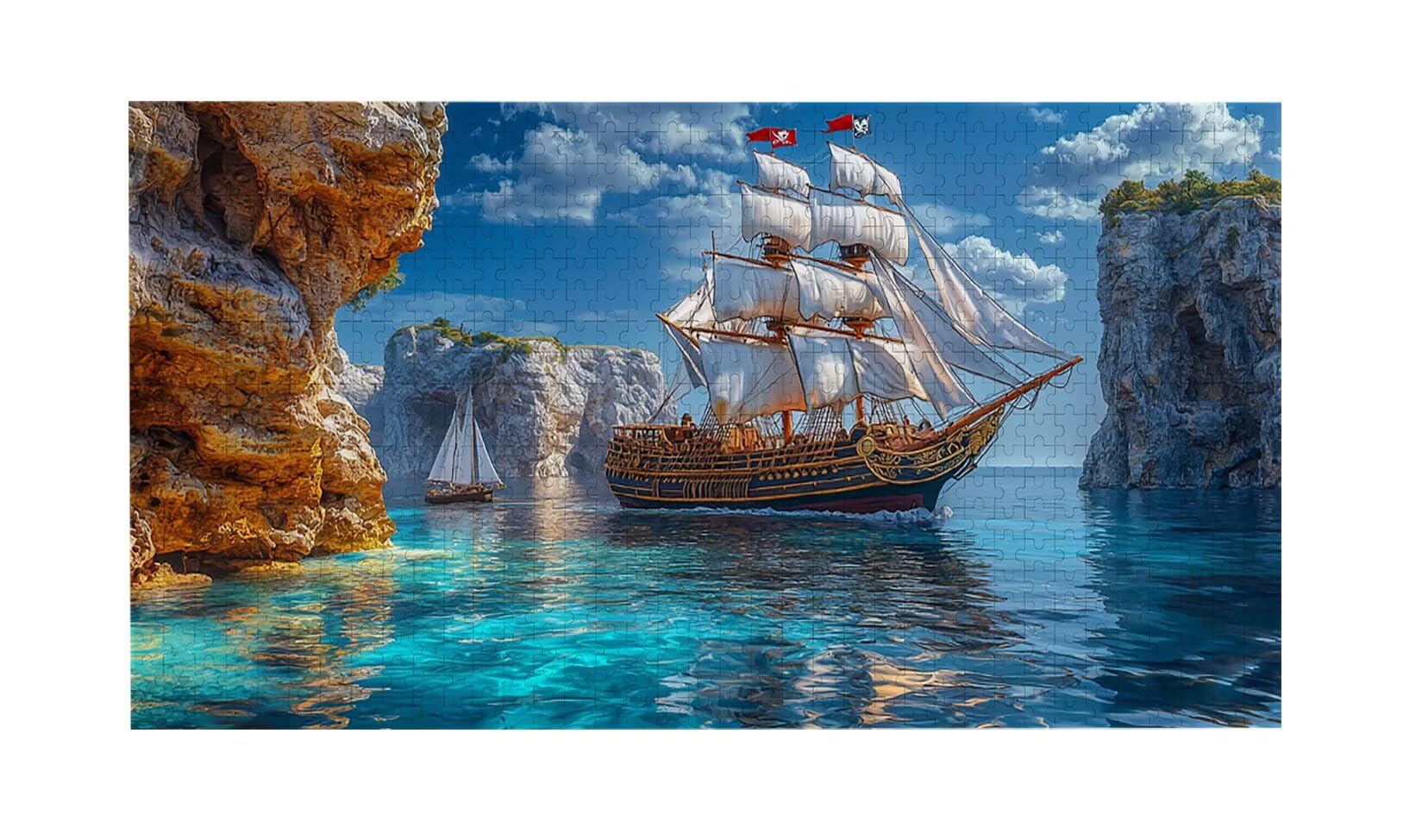Puzzle dla dorosłych 1100 sztuk, łamigłówka krajobrazowa łamigłówka, trudne, wymagające, puzzle idealnie pasują, napis na plecach, prezent dla osób starszych (87x42cm) v-221