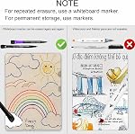 4 Desktop Aluminum Whiteboard, Small White Board, Mini Dry Erase Whiteboard Easel for Desk, Reusable Desk Notepad 10"x7" for Home, Office, Custom Sign for Student Dry Erase Board