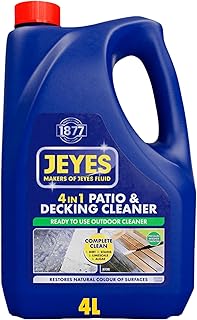Jeyes 4 In 1 Patio & Decking Cleaner (4 Litre). Patio Cleane