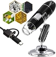 Microscópio Digital Eletrônico Zoom 1600x 3 em 1 2.0 Mp USB