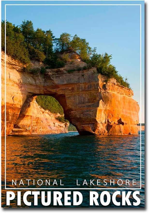 Pictured Rocks National Lakeshore, Michigan Fridge