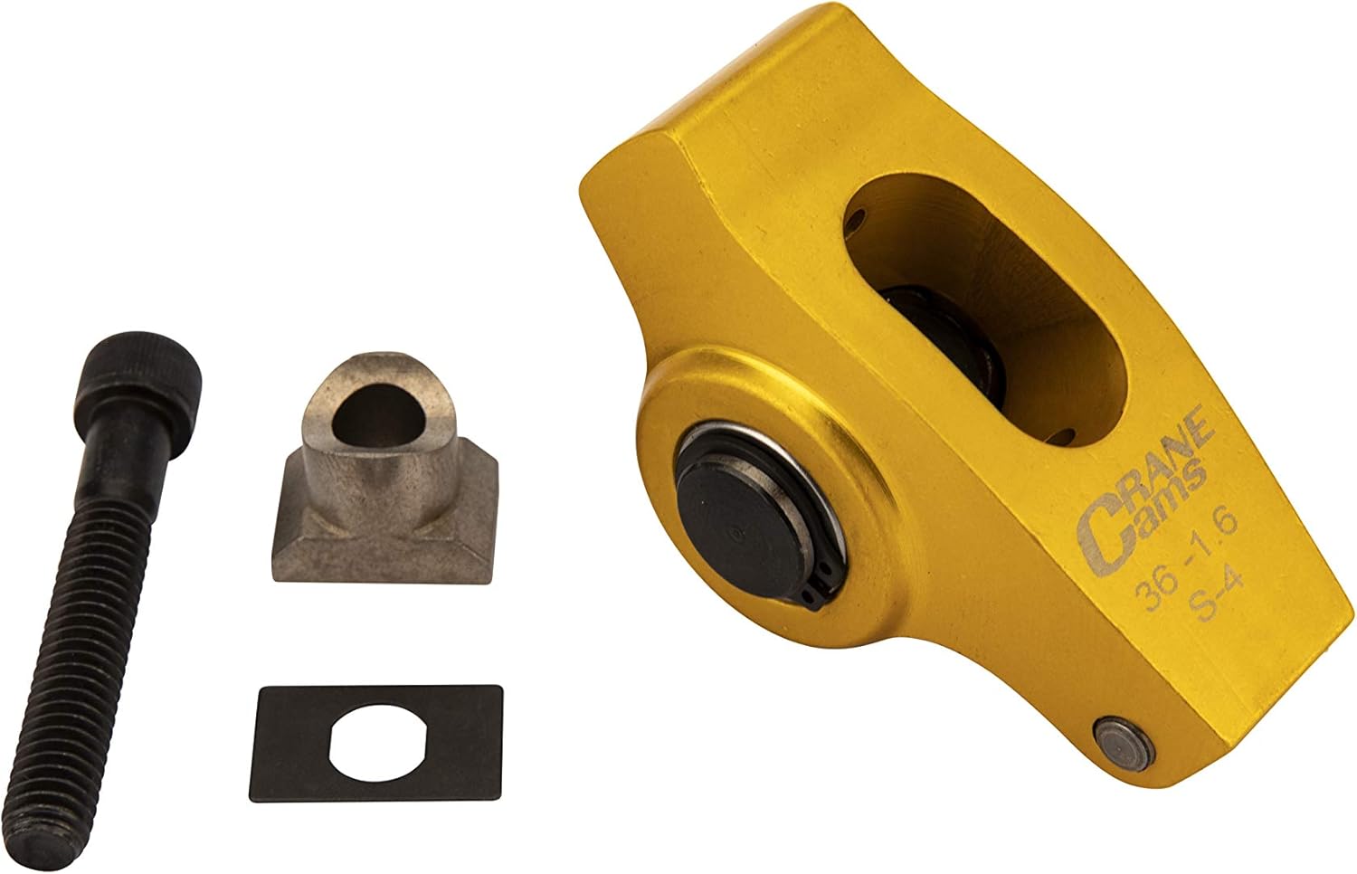 Crazy Deals Gold Race Rockers w/ 1.6 Ratio for Ford 221-351W w/Pedestal Mount