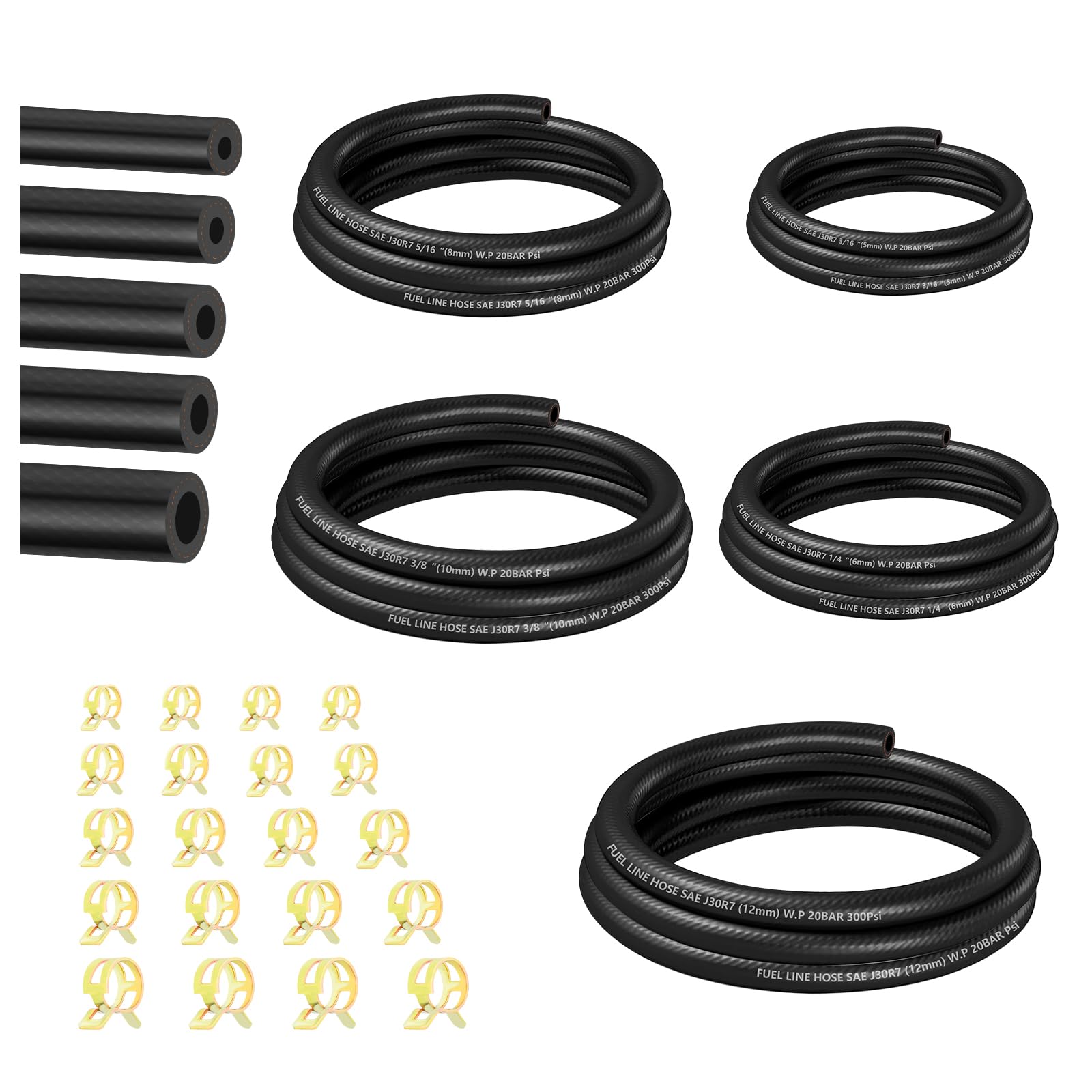 VKQTS 5PCS Fuel Line Repair Kit