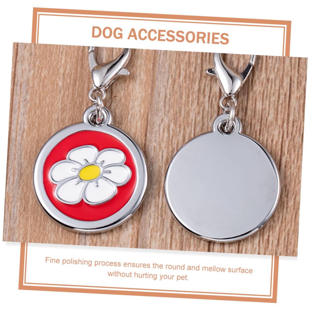 Toyvian 5 Set Targhetta Identificativa Per Animali Domestici Medagliette Personalizzabili Per Collare Accessori Decorativi Per Cane E Design E Vivaci 5 Pezzi*5