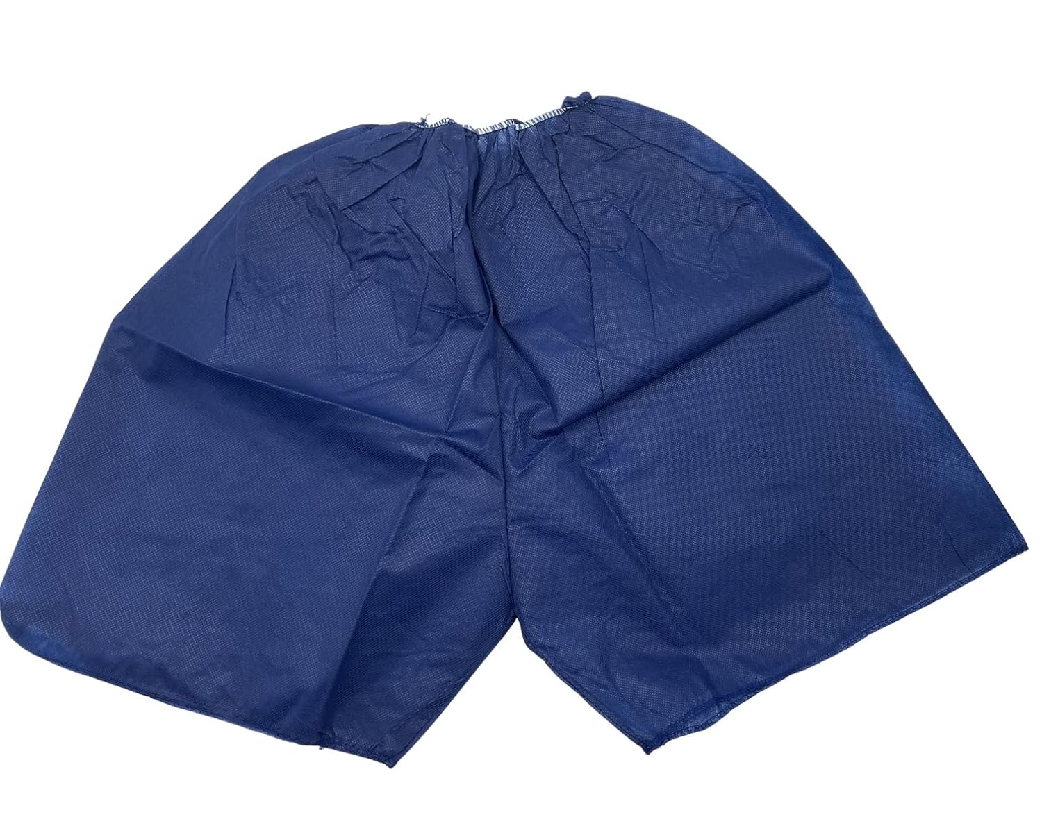 Sandhill Tools Disposable Exam Shorts Non Woven Medical Patient Exam Shorts Navy Blue Universal Size Shorts (Pack of 50)
