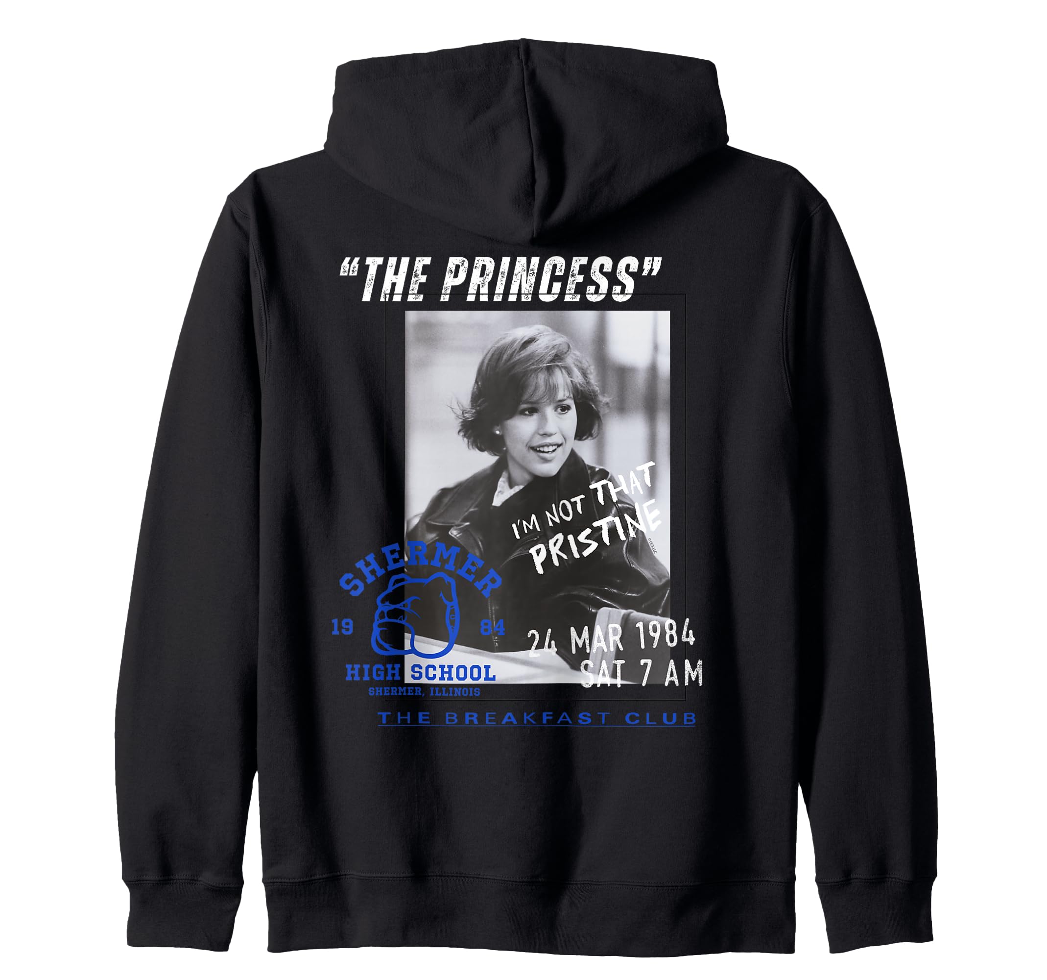 Claire The Princess Shermer High Zip Hoodie
