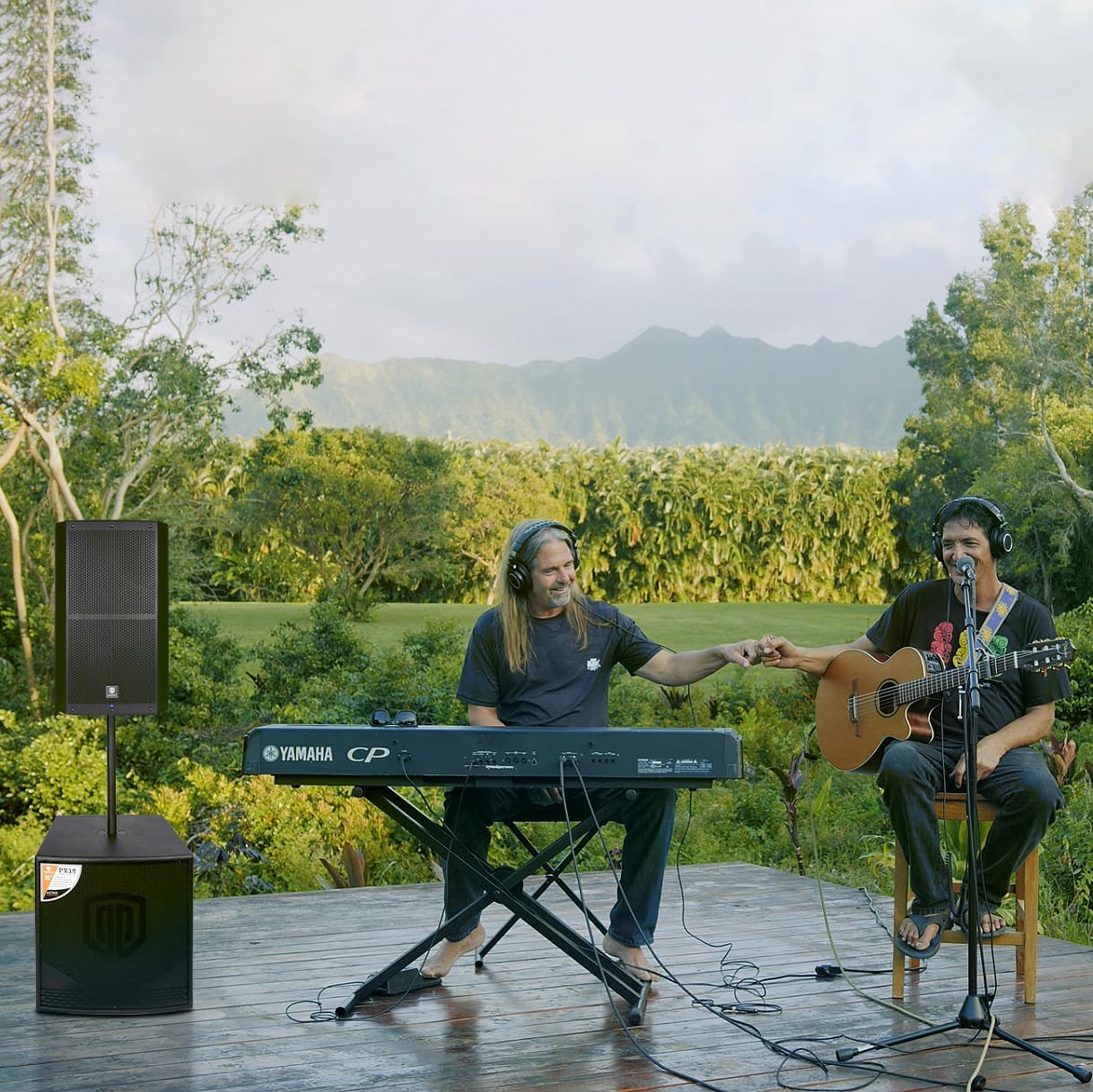 PRORECK SP-15 in an outdoor performance setting