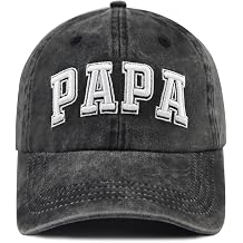 Funny Embroidered Dad Hat for Men, Adjustble Cotton Fathers Day Birthday Papa Gifts Baseball Cap