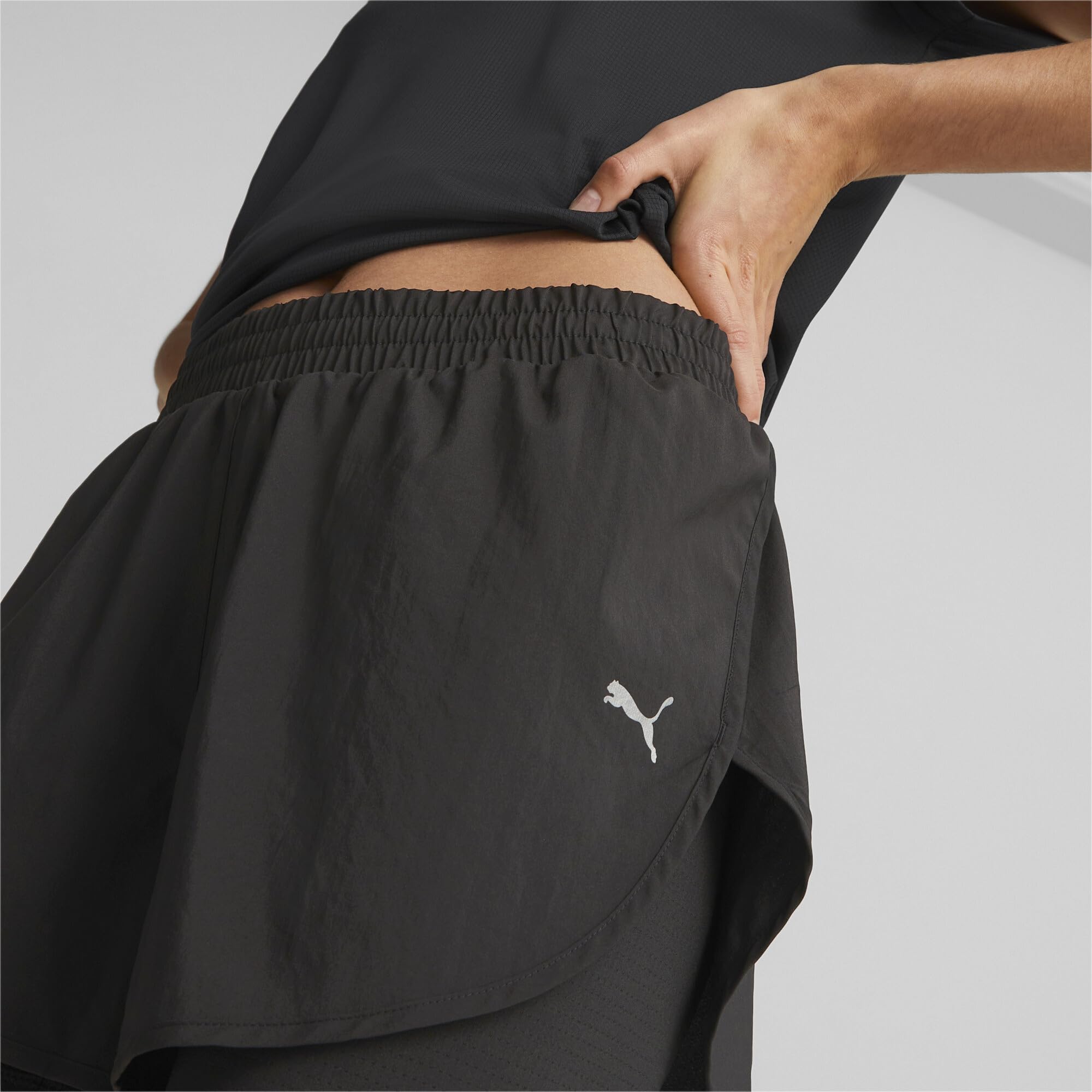 Puma Damen Boardshorts Run Favorite Woven 2in1 3" Short