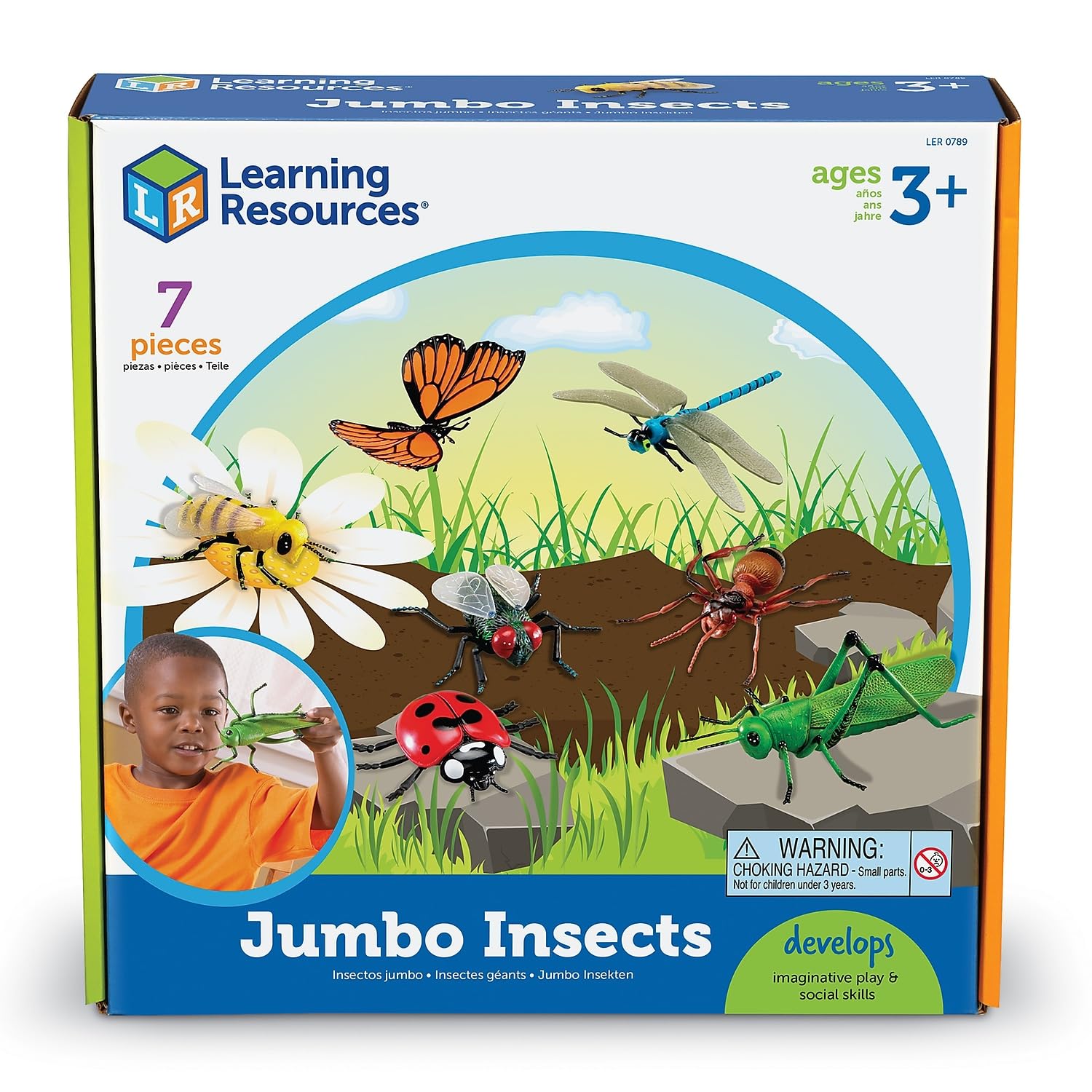 Learning Resources Jumbo Insects, Multicoloured, Large - Image 3