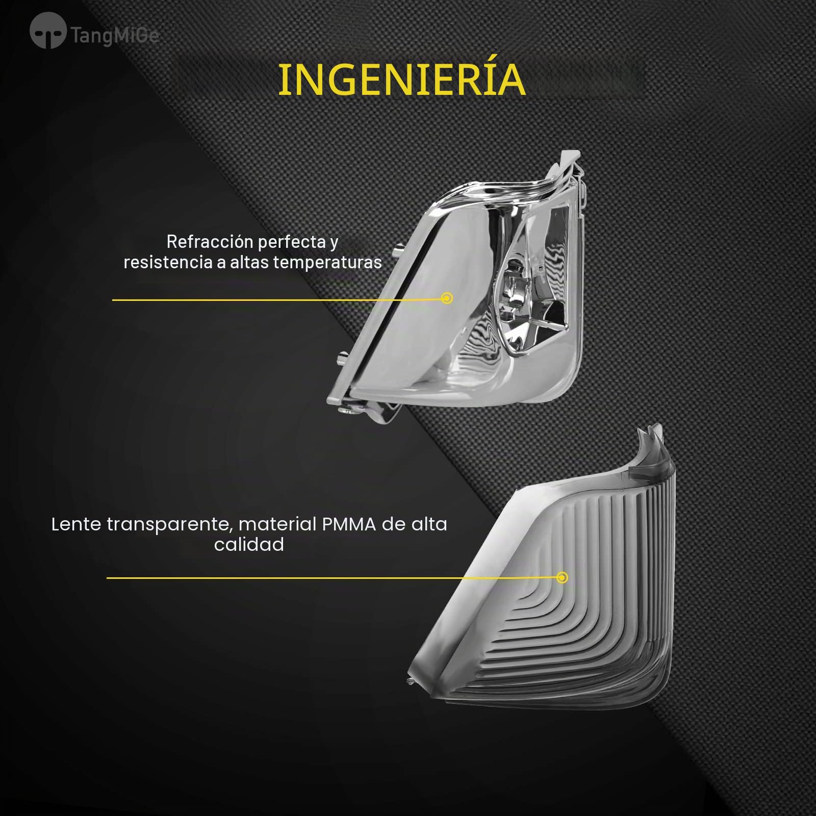 TangMiGe Retrovisor luces de giro intermitente indicador lateral espejo para Mercedes Benz MB Sprinter 906 2006-2018, 907/910 2018-up; Volkswagen VW Crafter 30-50 (2E) 2006-2016