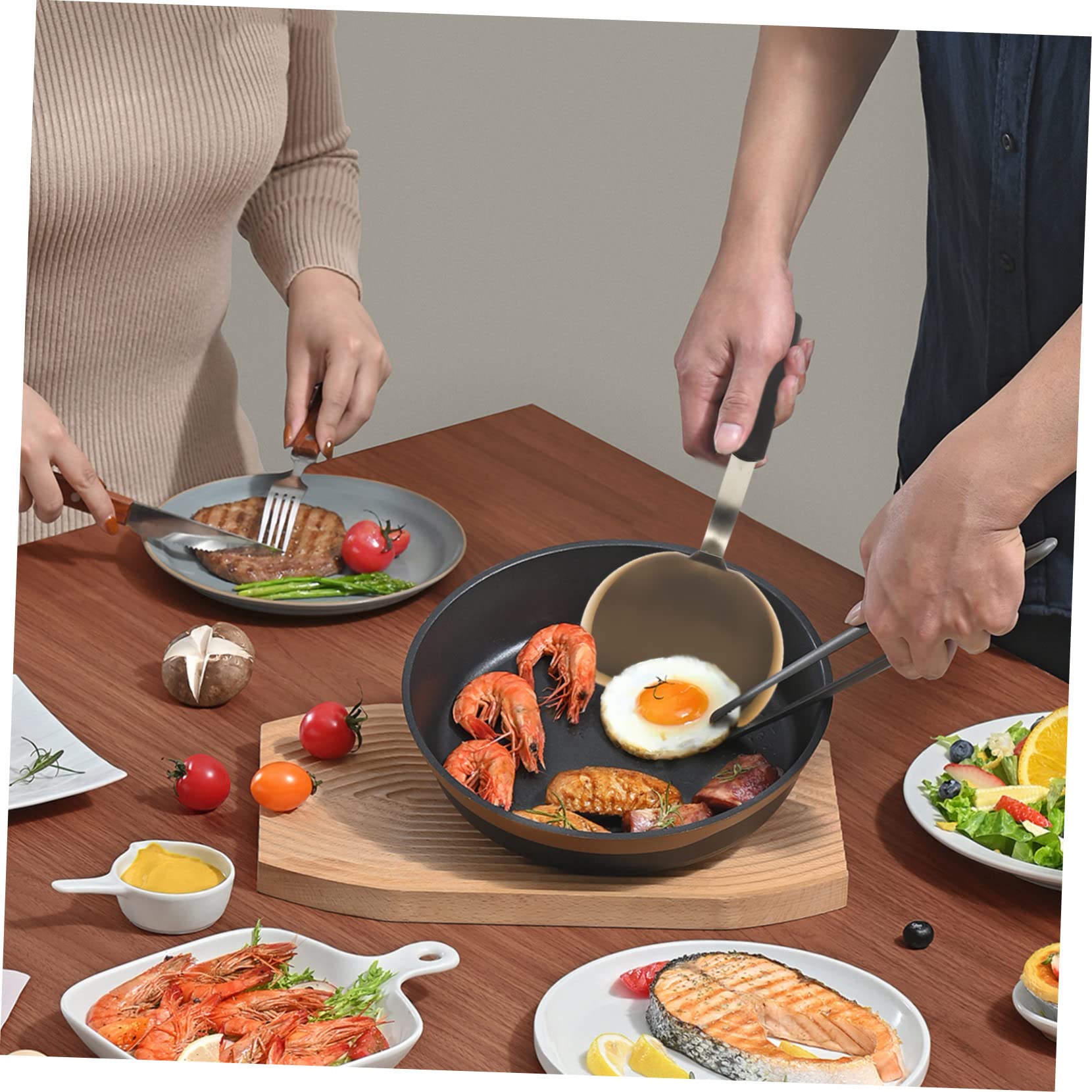 TOPBATHY Spatole in Silicone 3pezzi per Cottura Facile da Pulire Adatto Cucina Domestica Hotel