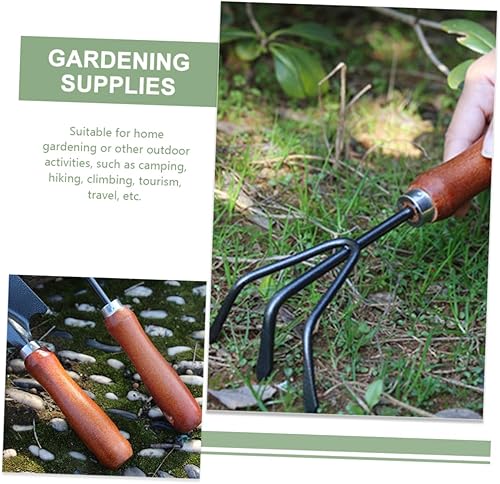 Miniatura 4 de Mikikit 1set Ergonomic Gardening Hand Trowel Tool High Hardness Spade for Digging Planting and Weeding Multi-Functional Design for Outdoor Gardening