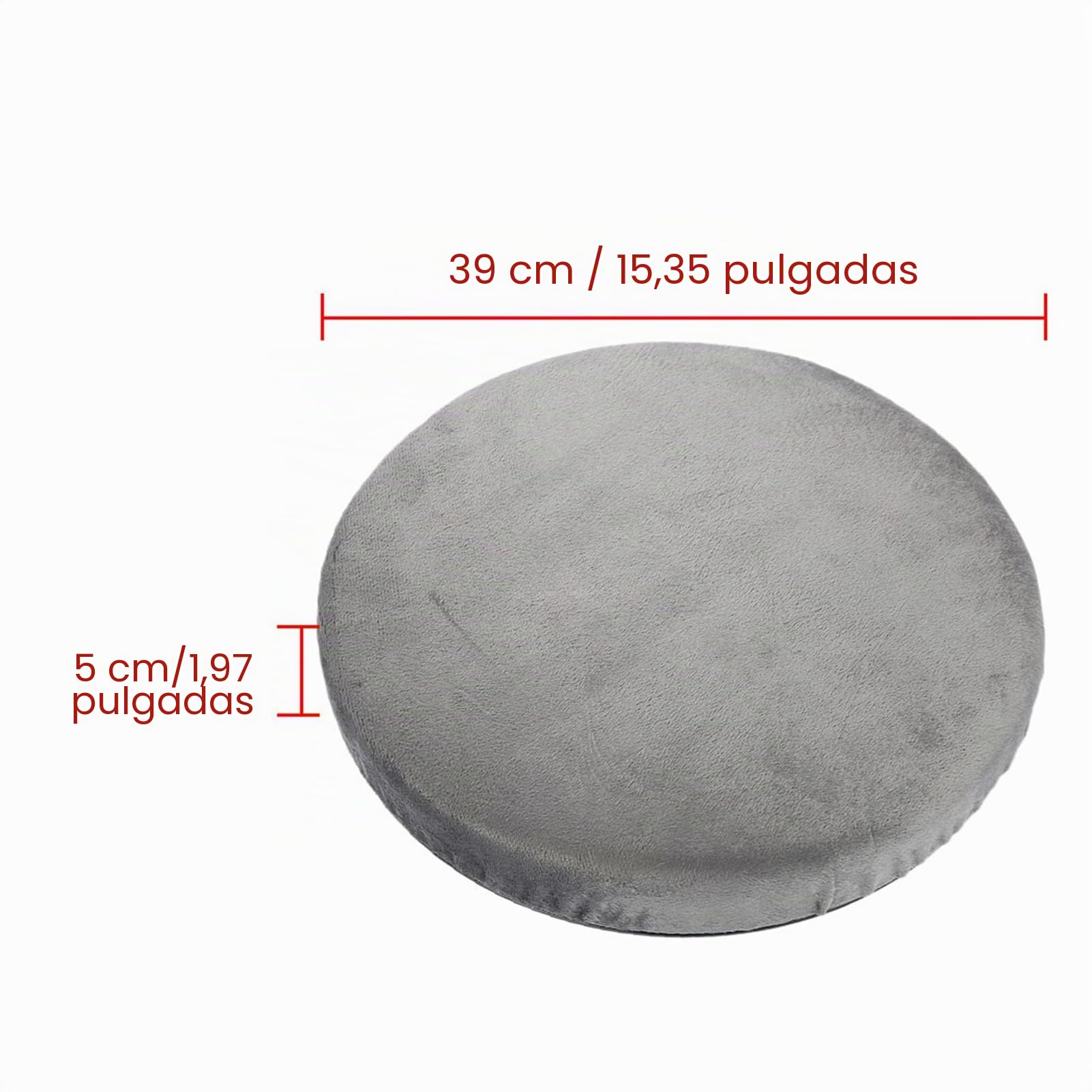 Almohada giratoria para Asiento de Coche, cojín de Esponja Giratorio, cojín para Silla Giratorio, cómodo, Antideslizante, para aliviar el Dolor, cojín Giratorio para Coche, Asiento Antideslizante,