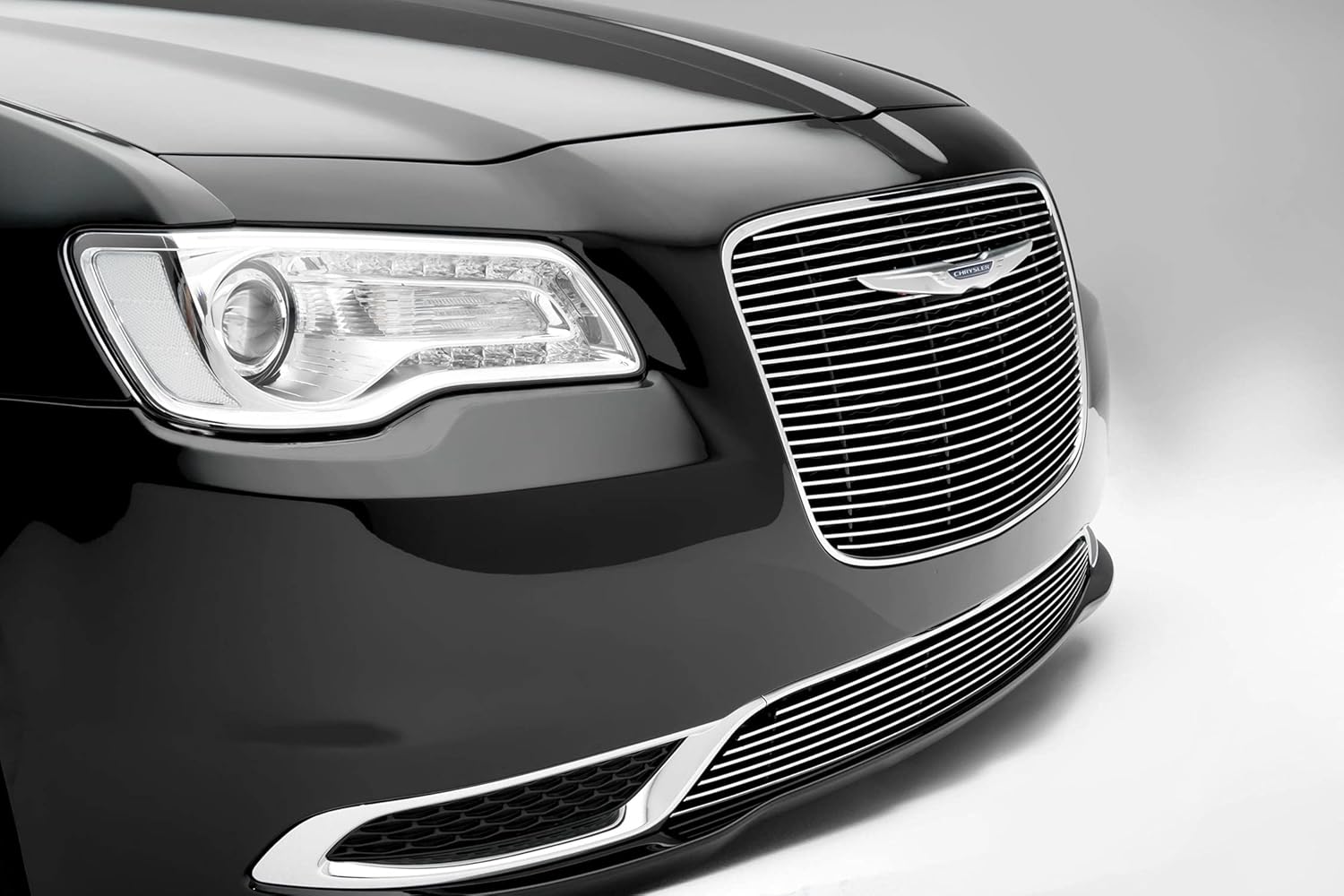 T-Rex Grilles 2015-2018 Chrysler 300 Billet Grille, Polished, 1 Pc, Overlay - PN #21436