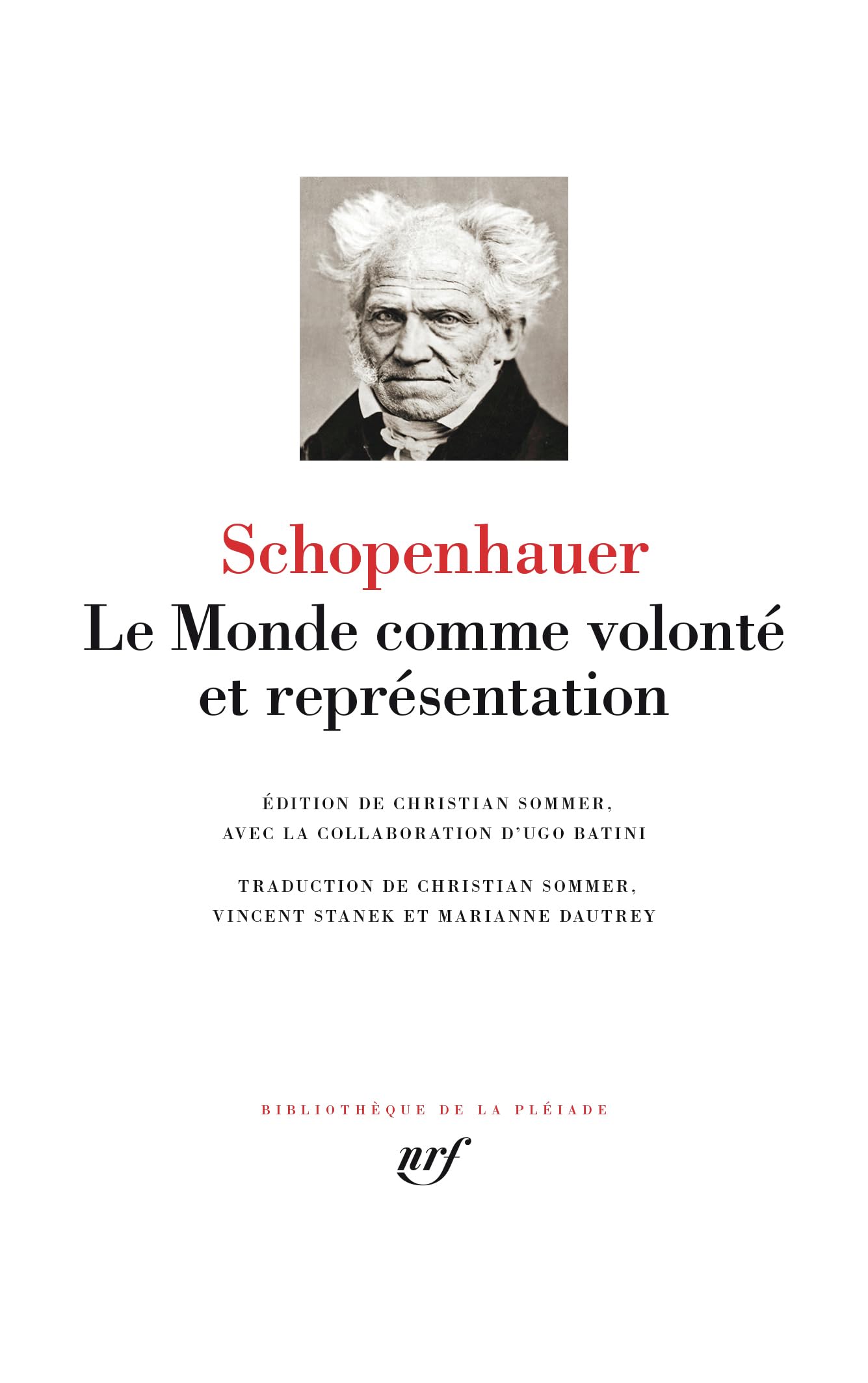 Le Monde comme volonté et représentation