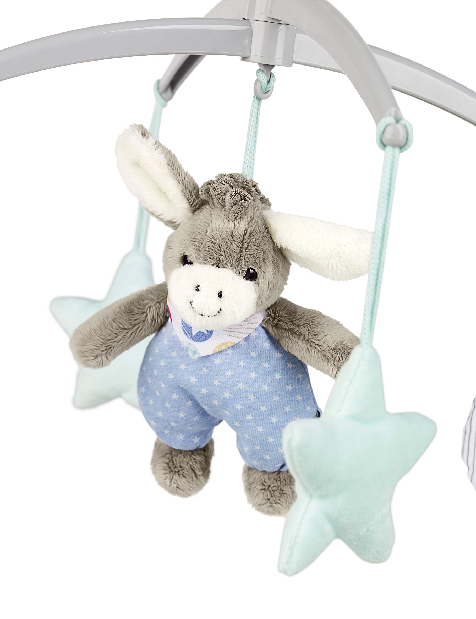 Sterntaler Mobile Esel Emmi, Gestänge, Spielwerk, Mobile-Figuren, Alter: Für Babys ab der Geburt, Mehrfarbig, 1 Stück (1er Pack)