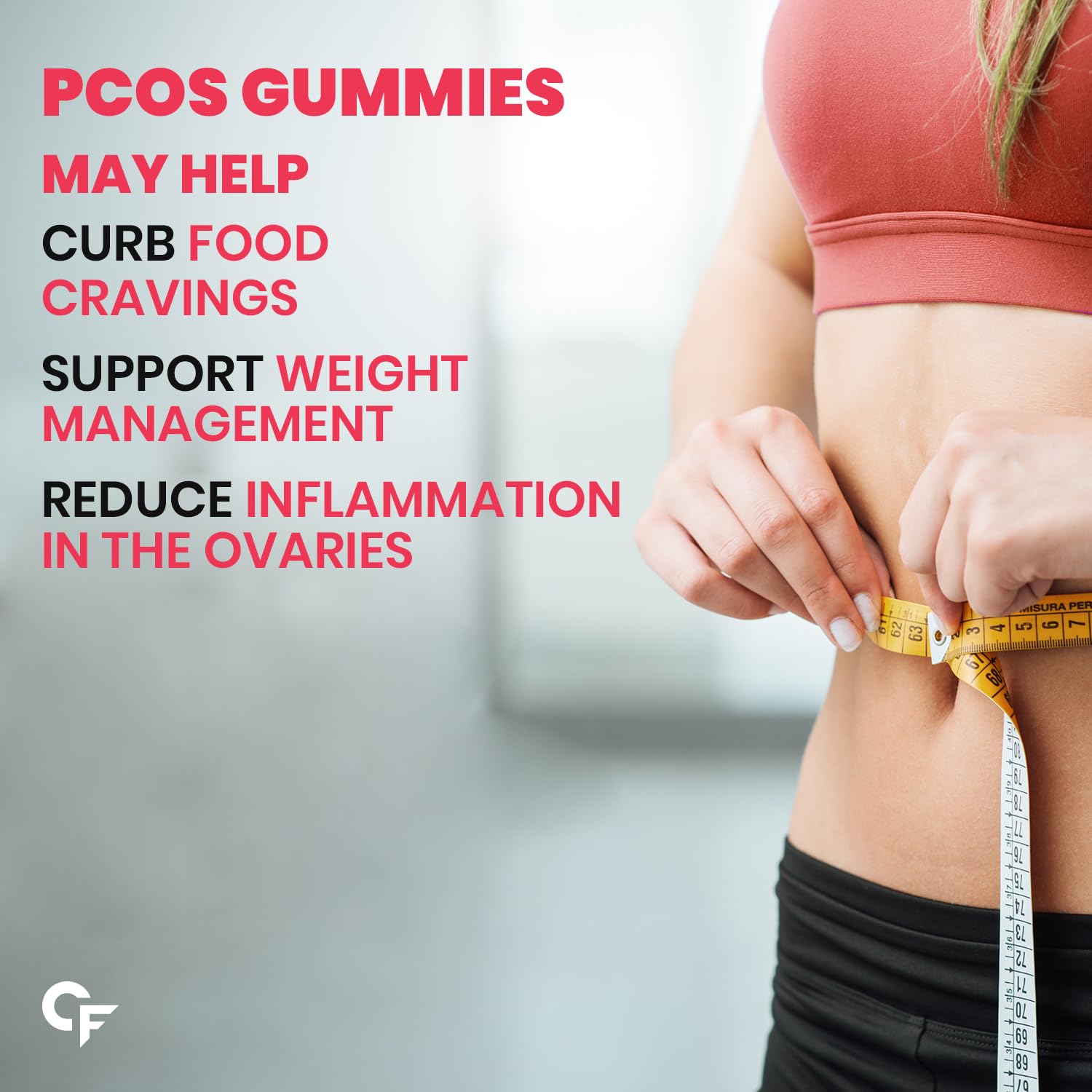 Carbamide Forte PCOS Supplements for Women with 40:1 Ratio of Myo Inositol to D Chiro Inositol | Inositol Supplement for PCOS - 60 Veg Orange Flavoured Gummies, 275 Grams 3