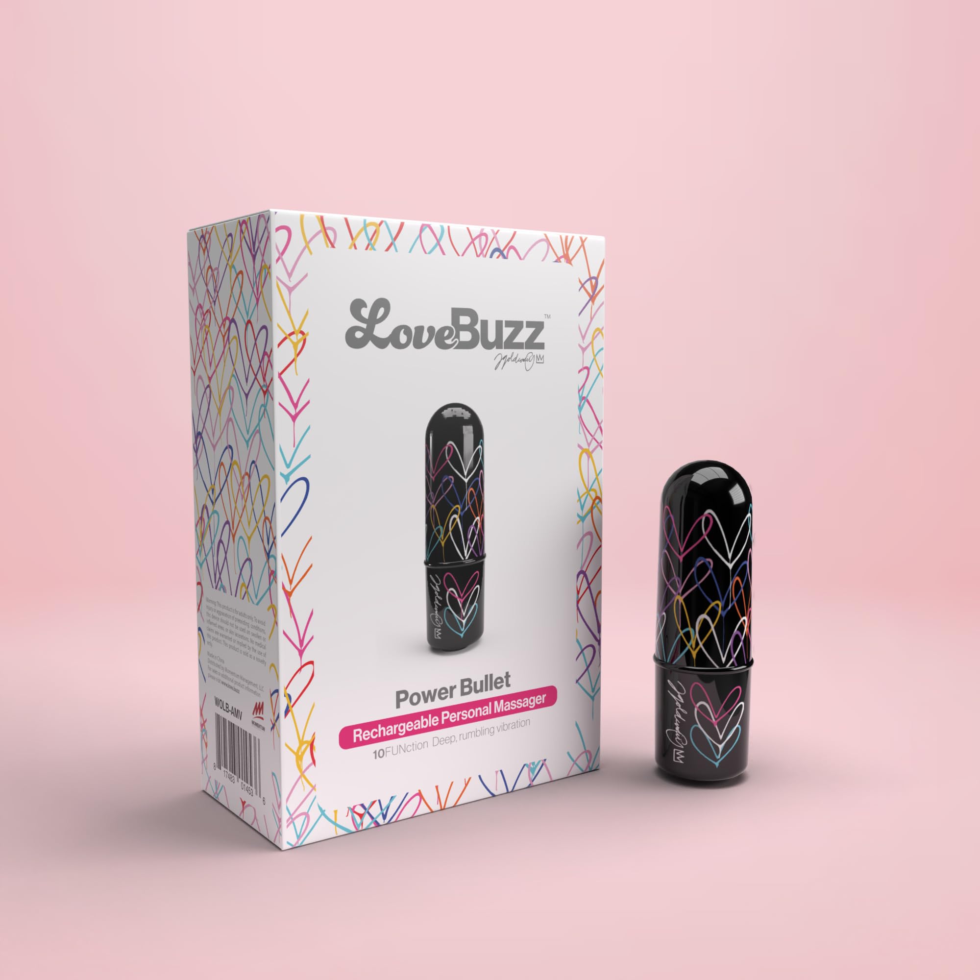 Love Buzz Power Bullet - portable and discreet massager for her