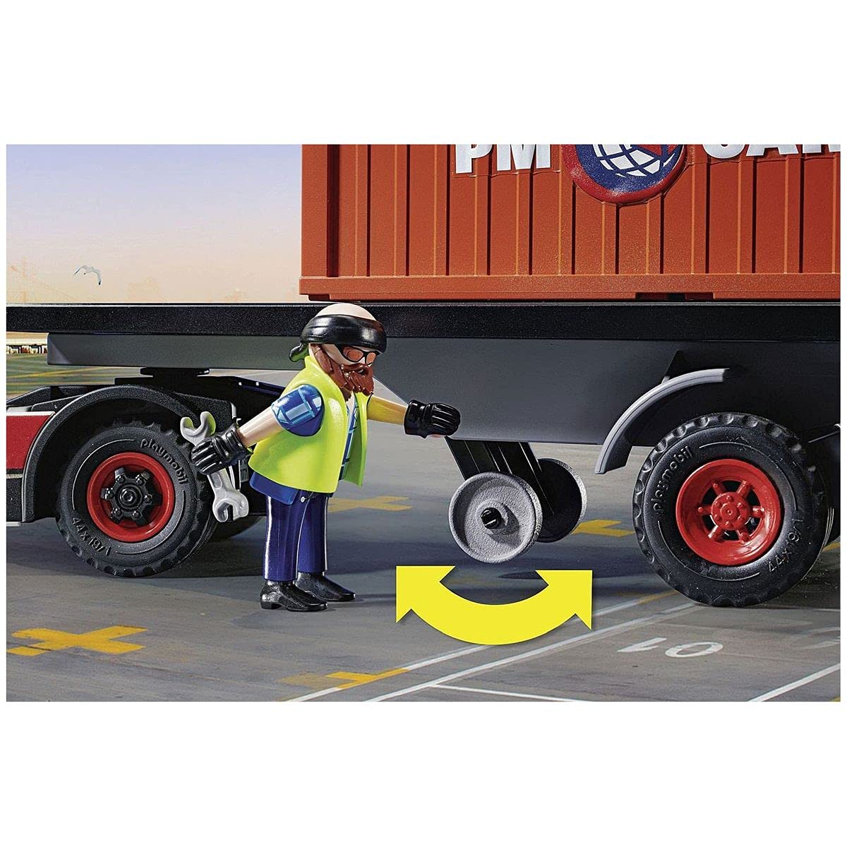 PLAYMOBIL City Action 70771 LKW mit Anhänger, RC-fähig, Ab 4 Jahren