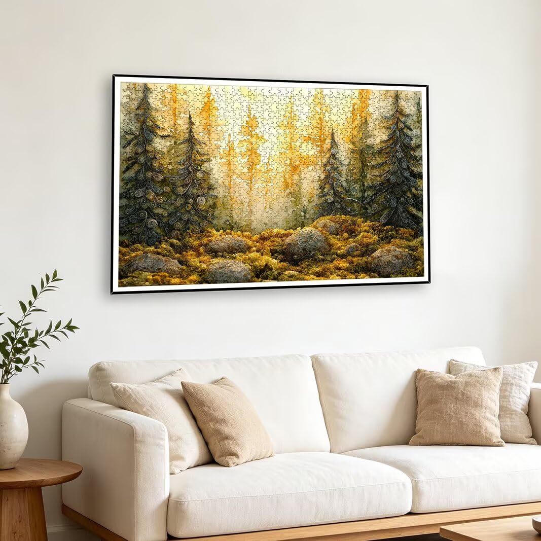 Puzzle 3000 Pièces Adultes, Puzzle 3000 Pieces Forêt, Cadeau Femme -2196