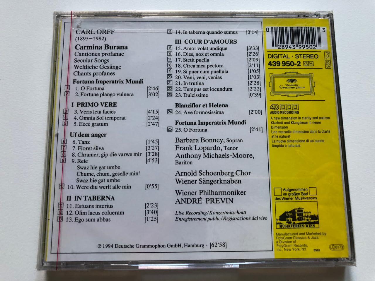 Orff: Carmina Burana