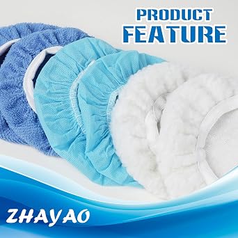 20 Parça Araba Orbital Tampon Parlatıcı Ped Kaput Seti, Mikrofiber Parlatma Parlatma Pedleri Kaput Parlatma Pedi Kapağı (5-6 inç)