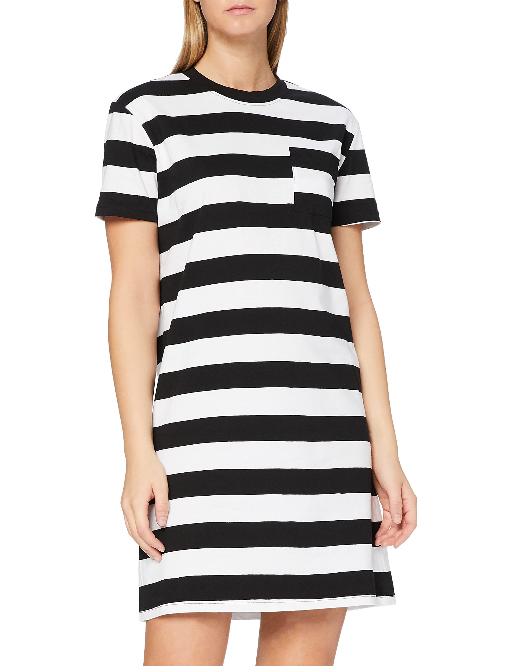 Urban Classics Vestido de Té con Rayas para Mujer