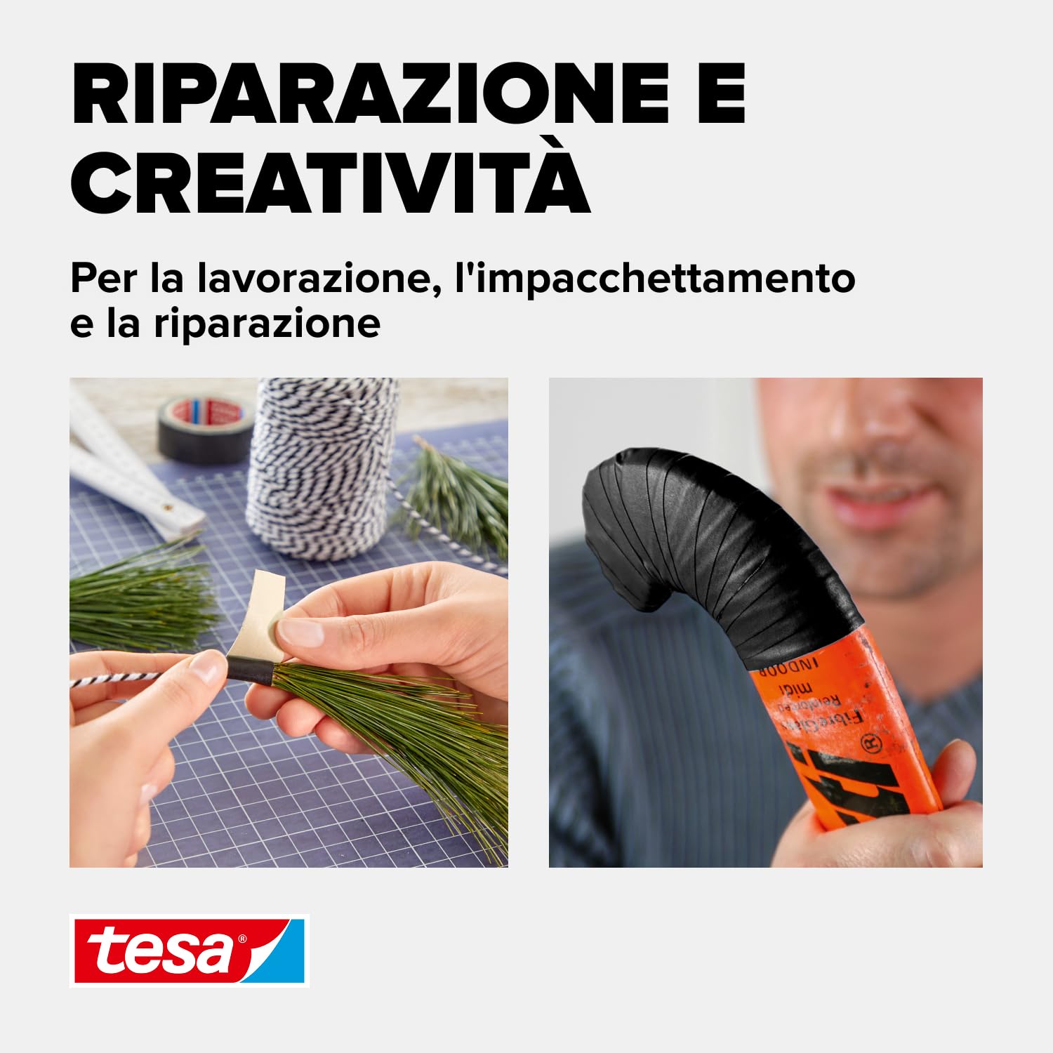 Nastro Adesivo In Tela Tesa Extra Power Perfect 38 Mm X 2,75 M - Foto 12