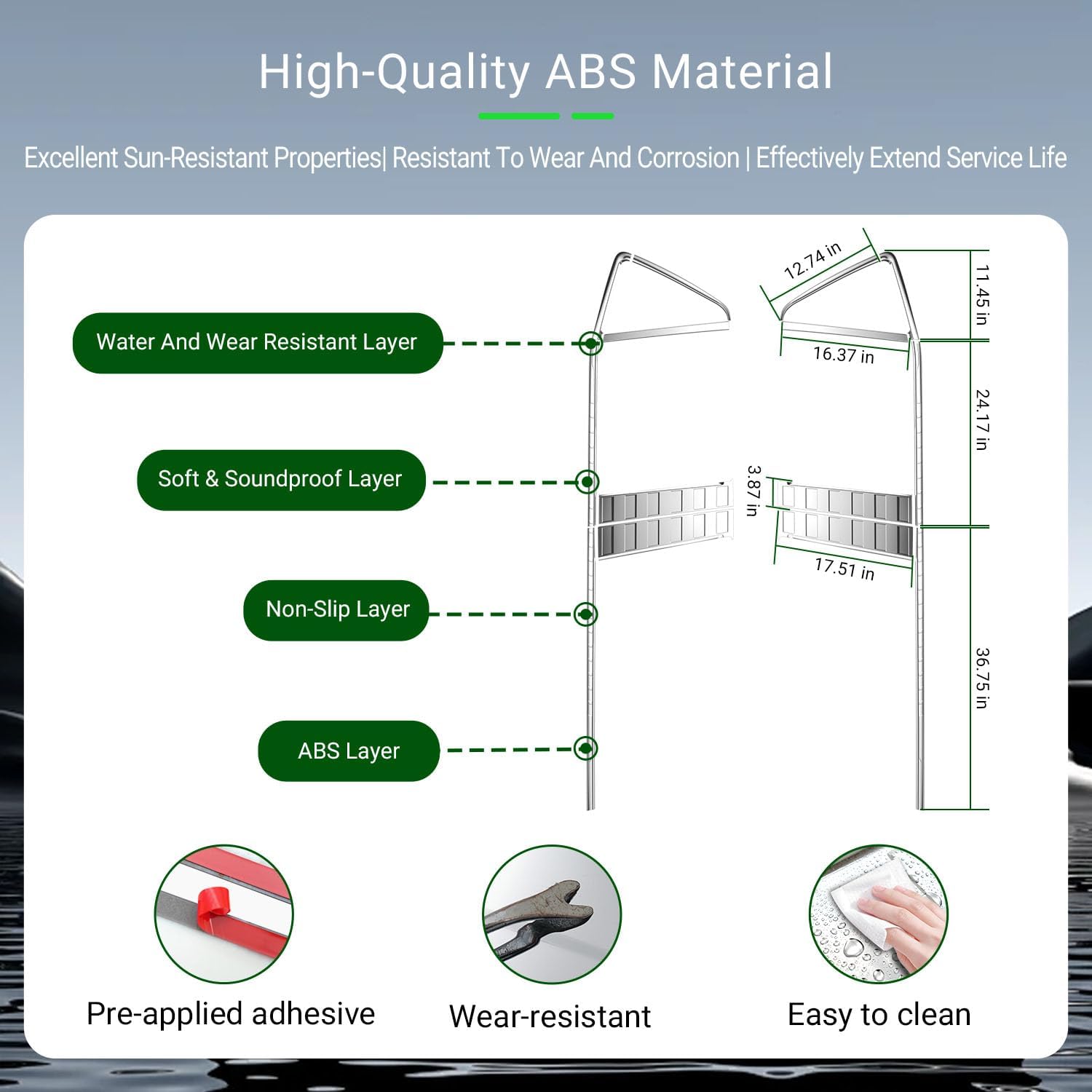 Door Pillar Window Trim Compatible with 2025-2026 Toyota 4Runner Window B Pillar Molding Window Sill Trim Door Outer Cover Replacement for 2025-2026 Toyota 4Runner Accessories (Silver)