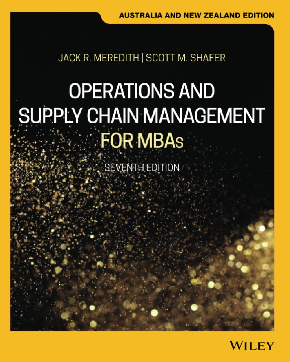 Operations and Supply Chain Management for MBAs 9781119668107 Amazon
