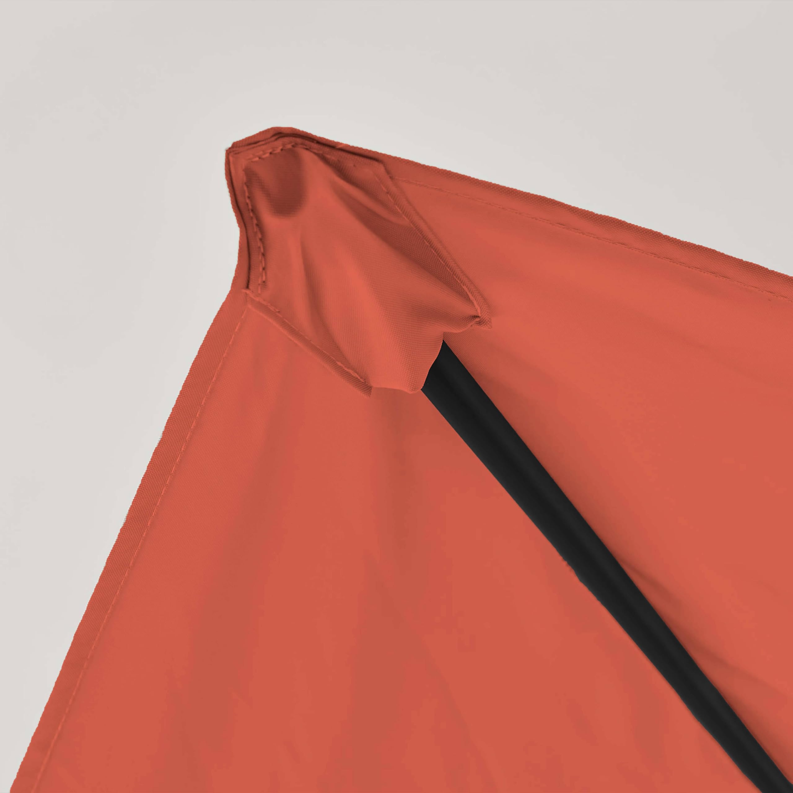 Oviala Toile pour Parasol déporté 4x3m Terracotta