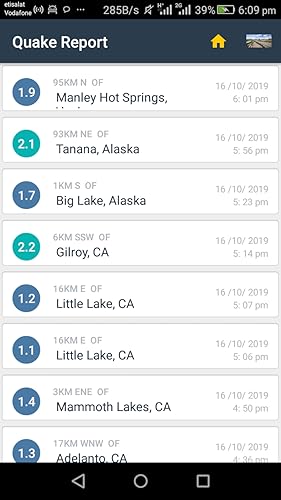 Quake Alarm