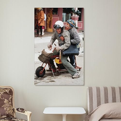 Miniatura 7 de Póster de la película Dumb And Dumber de Harry y Roy Poole Motocicleta Retro Divertida Comedia Retro Arte de Pared Cuadros Arte de Pared Lienzo