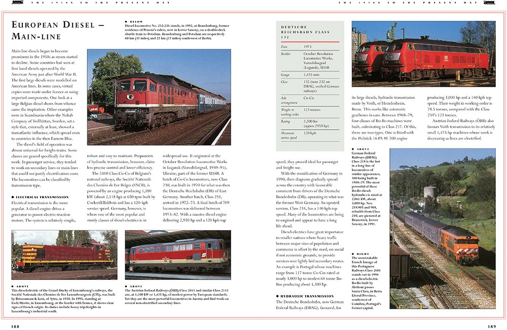 An Illustrated Encyclopedia of Locomotives: A Guide to the Golden Age of Train Engines from 1830 to 2000