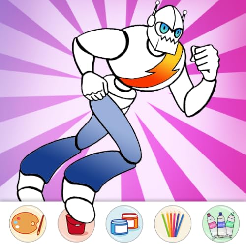 Robot Coloring Book : Robot Transform Coloring Page For Kids And Adult