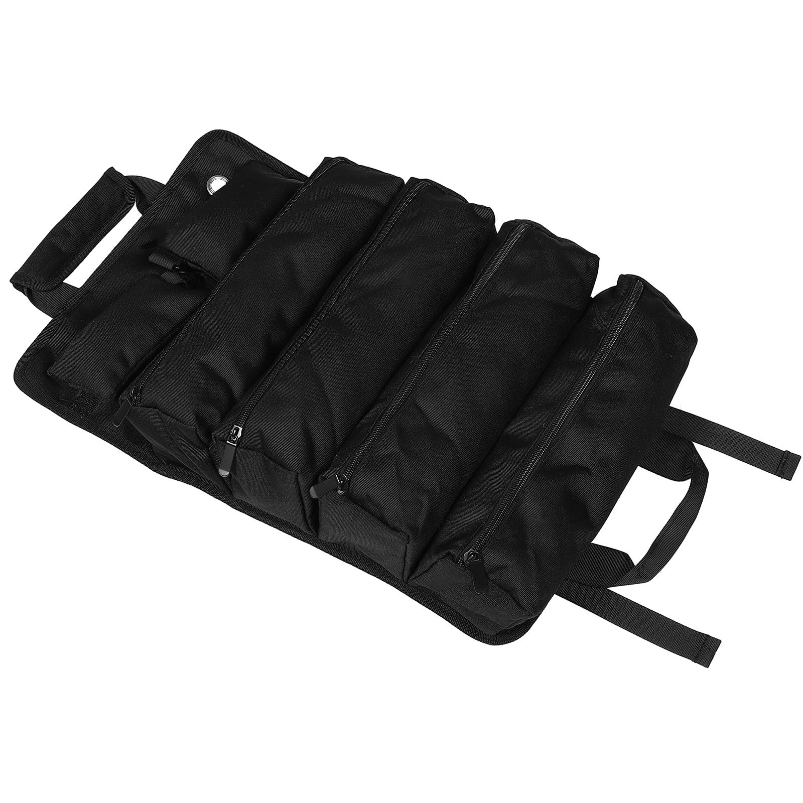 Hohopeti Borsa Portautensili Arrotolabile Oxford Resistente Grande Organizer per Utensili Cerniera e Maniglia per Elettricisti e Operai Borsa Porta Attrezzi per Attrezzatura Lavoro