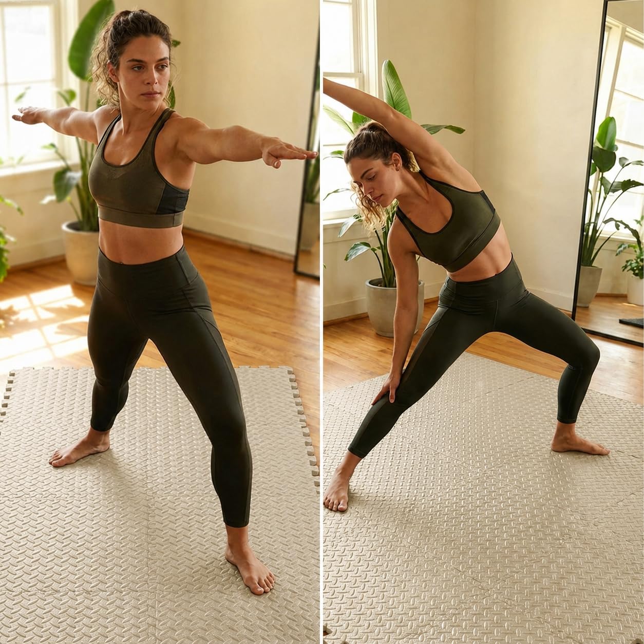 EVA Foam Floor Tiles - Exercise & Yoga Mats -6