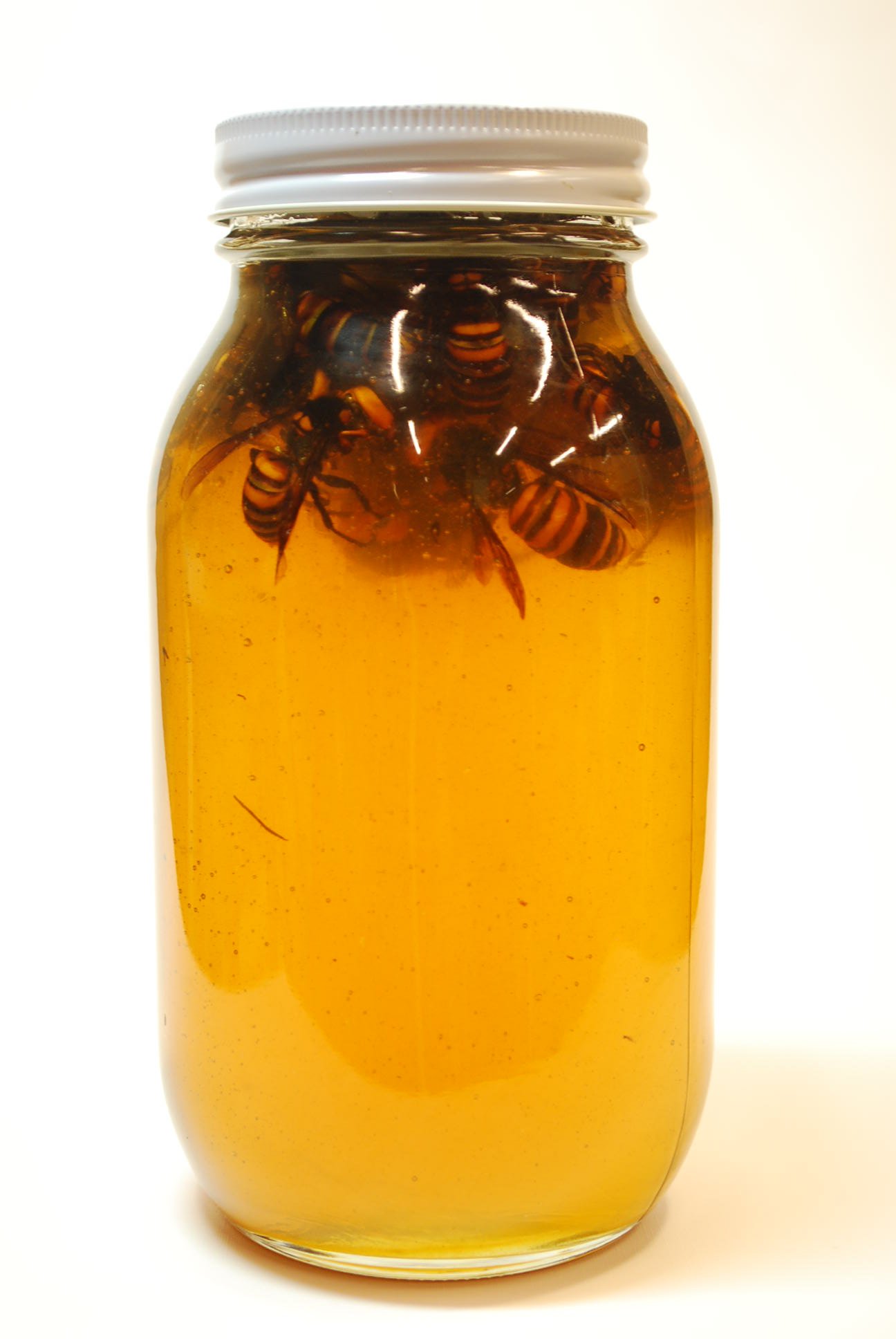 Amazon | スズメバチの蜂蜜漬け 1200g 国産はちみつ | 小林養蜂園