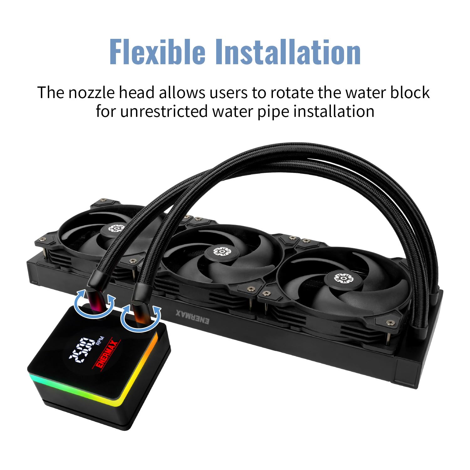Amazon.com: ENERMAX LIQTECH XTR 360 AIO CPU Liquid Cooler, AMD